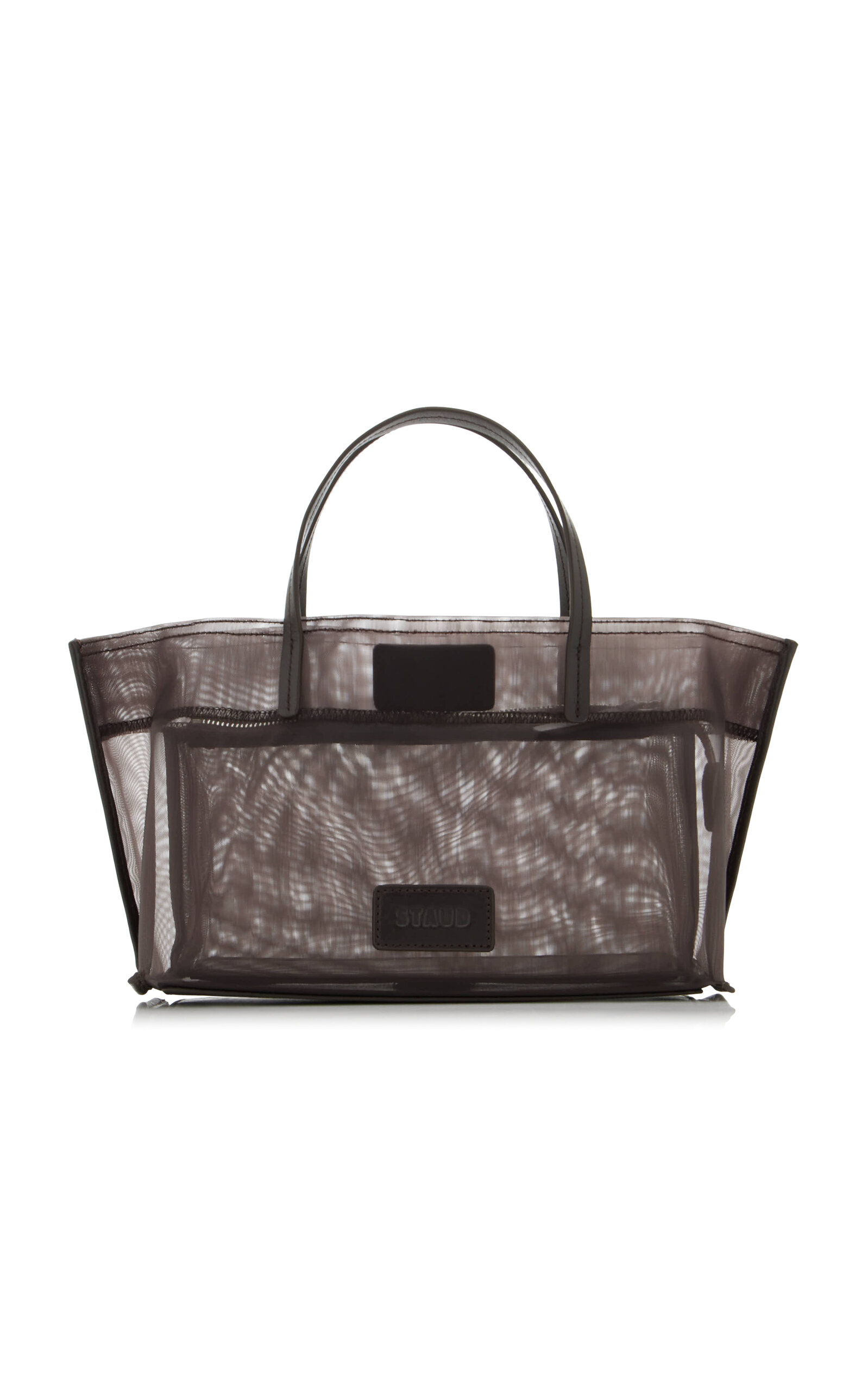 STAUD Christos Mini Mesh Tote Bag - Moda Operandi