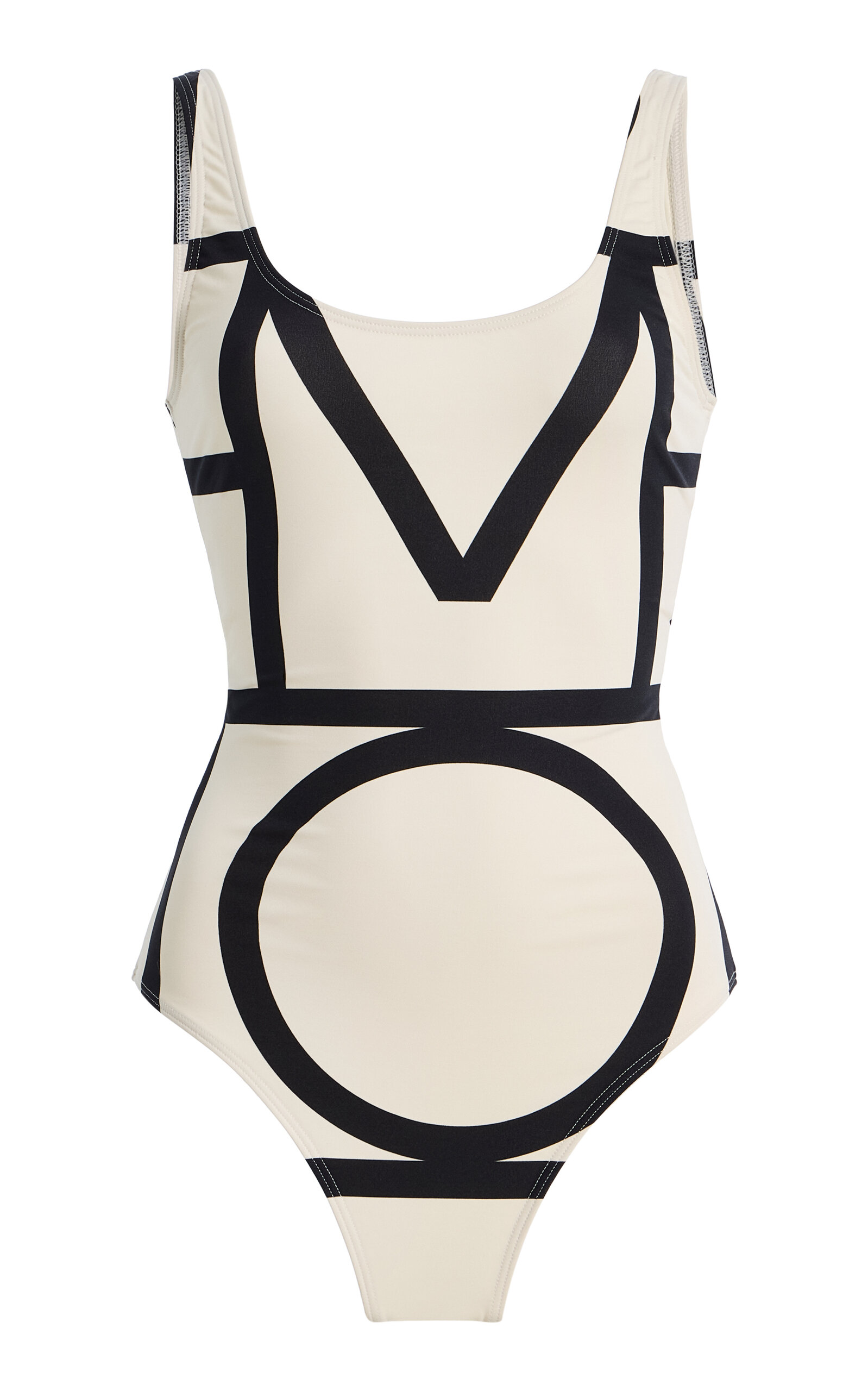 Toteme Monogram One-Piece Swimsuit