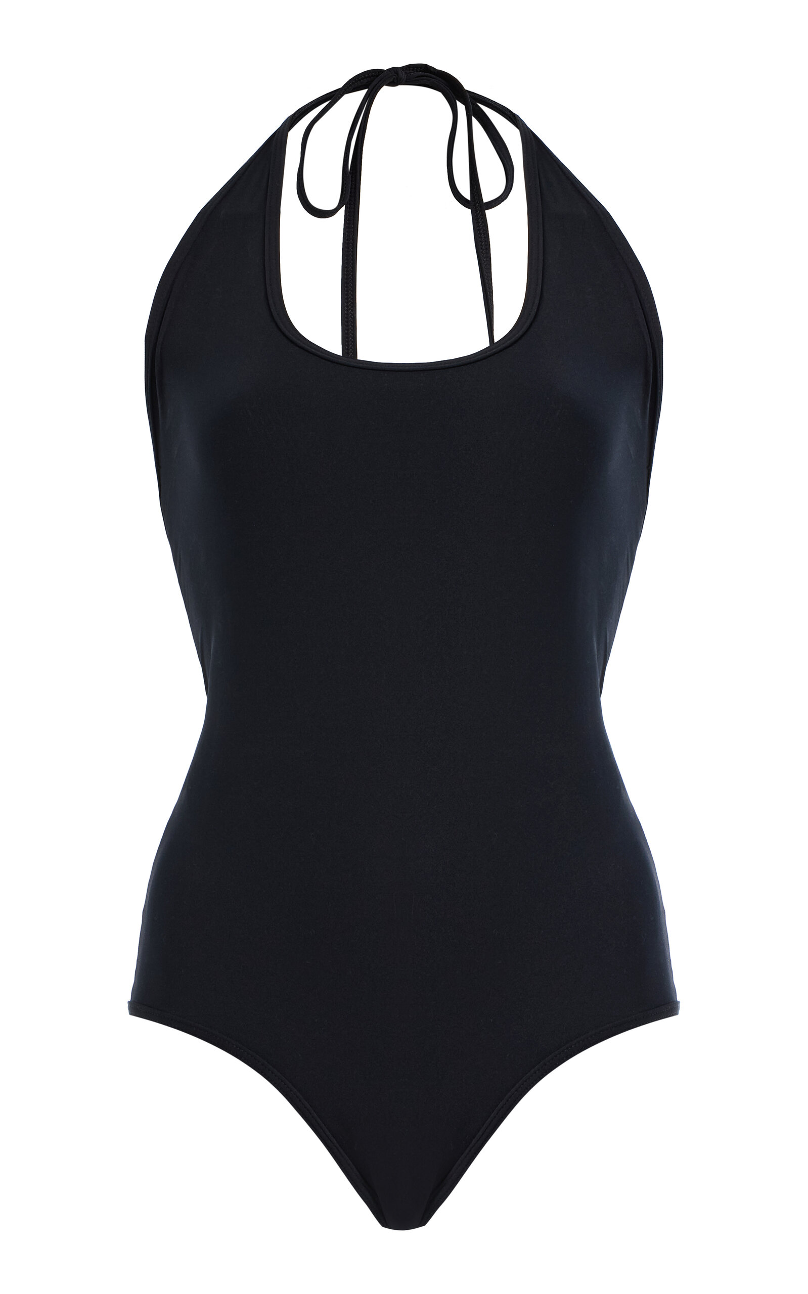 Toteme Scoop Halterneck One-Piece Swimsuit
