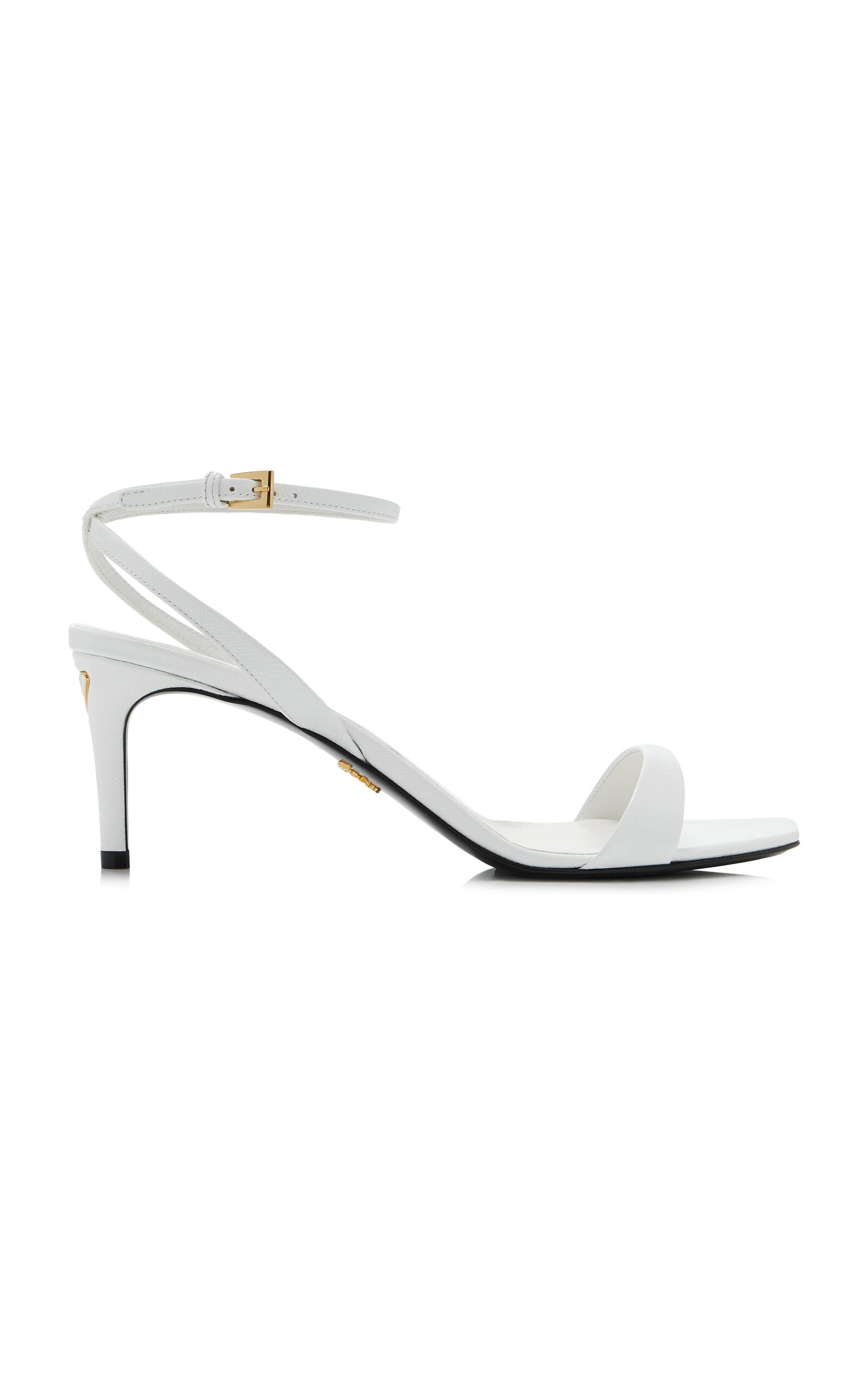 Prada Saffiano Leather Sandals