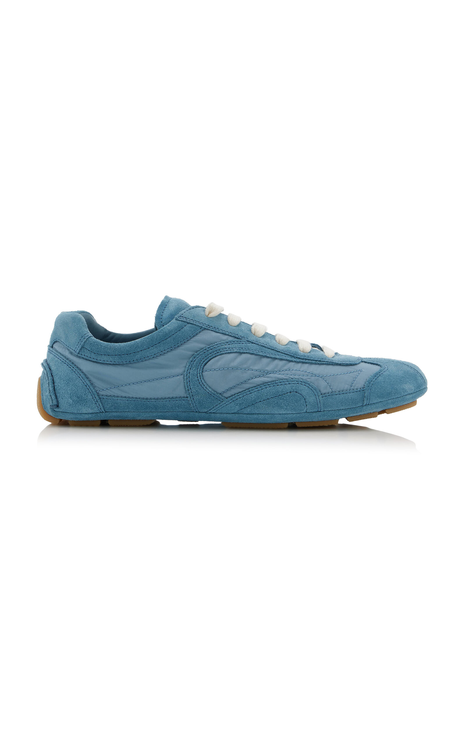Prada Montecarlo Re-Edition 2005 Suede-Trimmed Re-Nylon Sneakers