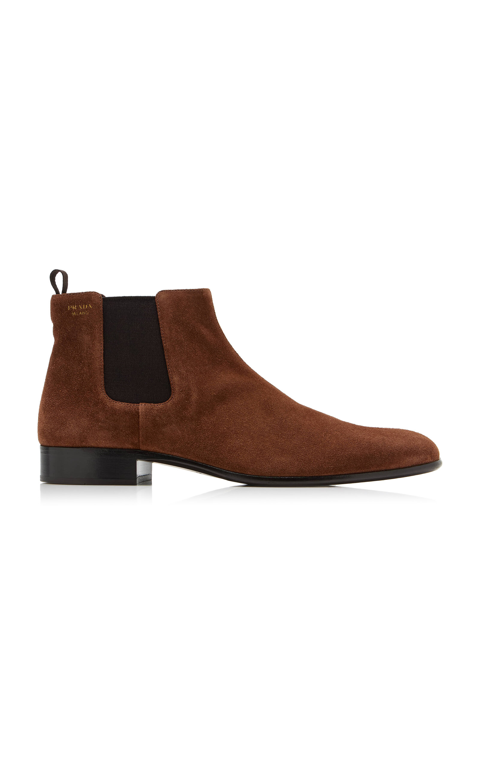 Prada Suede Ankle Boots