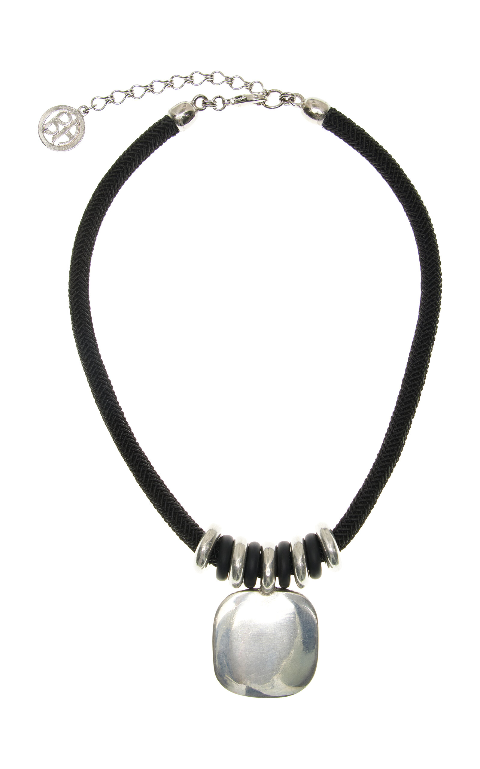Ben-amun Exclusive Silver-tone Necklace In Black