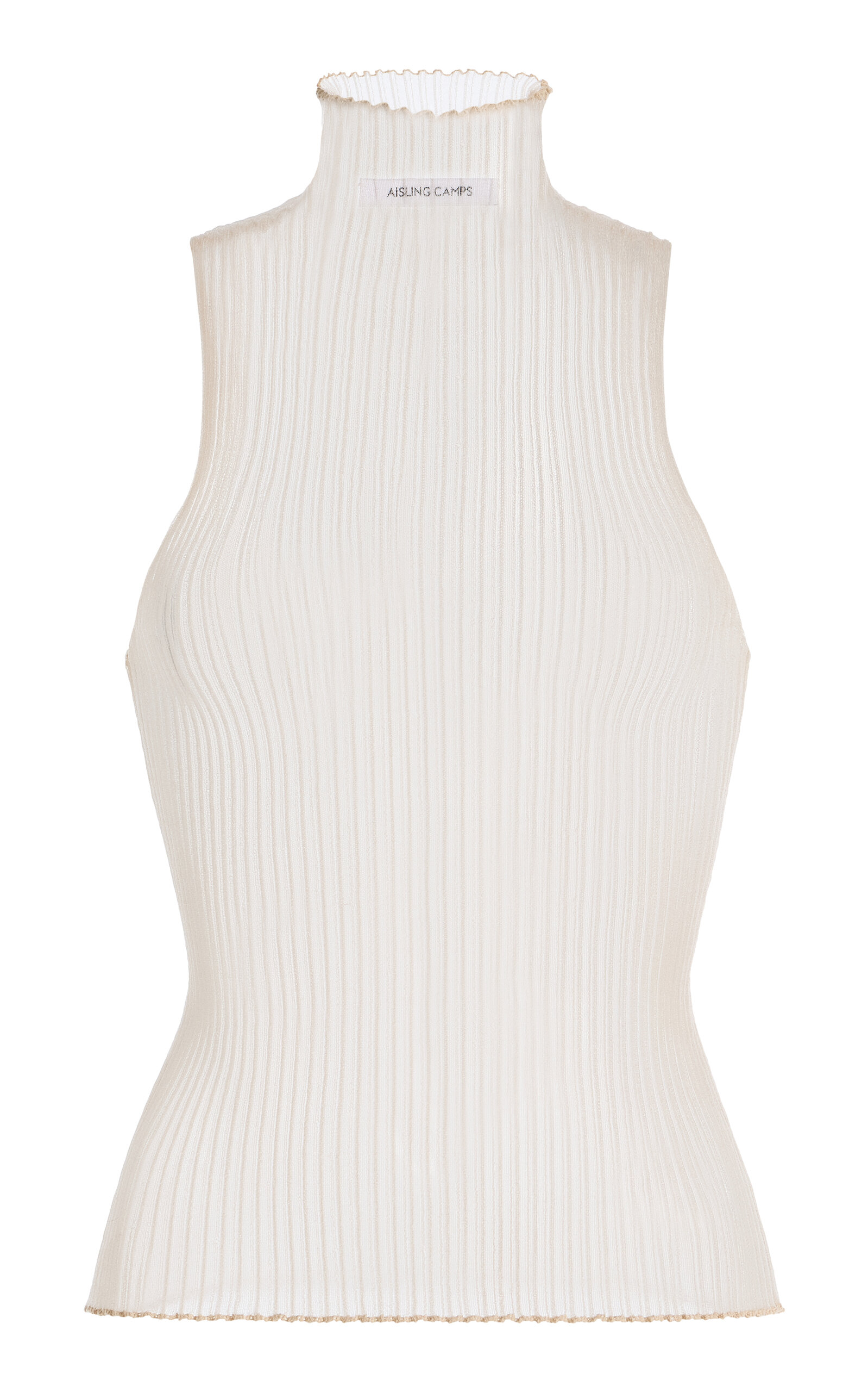 Aisling Camps Modern Mist Knit Top In White
