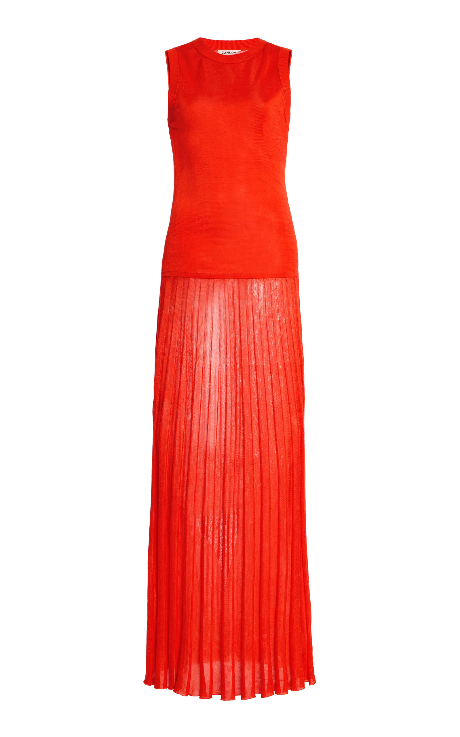 ZANKOV Gretchen Knit Jersey Maxi Dress