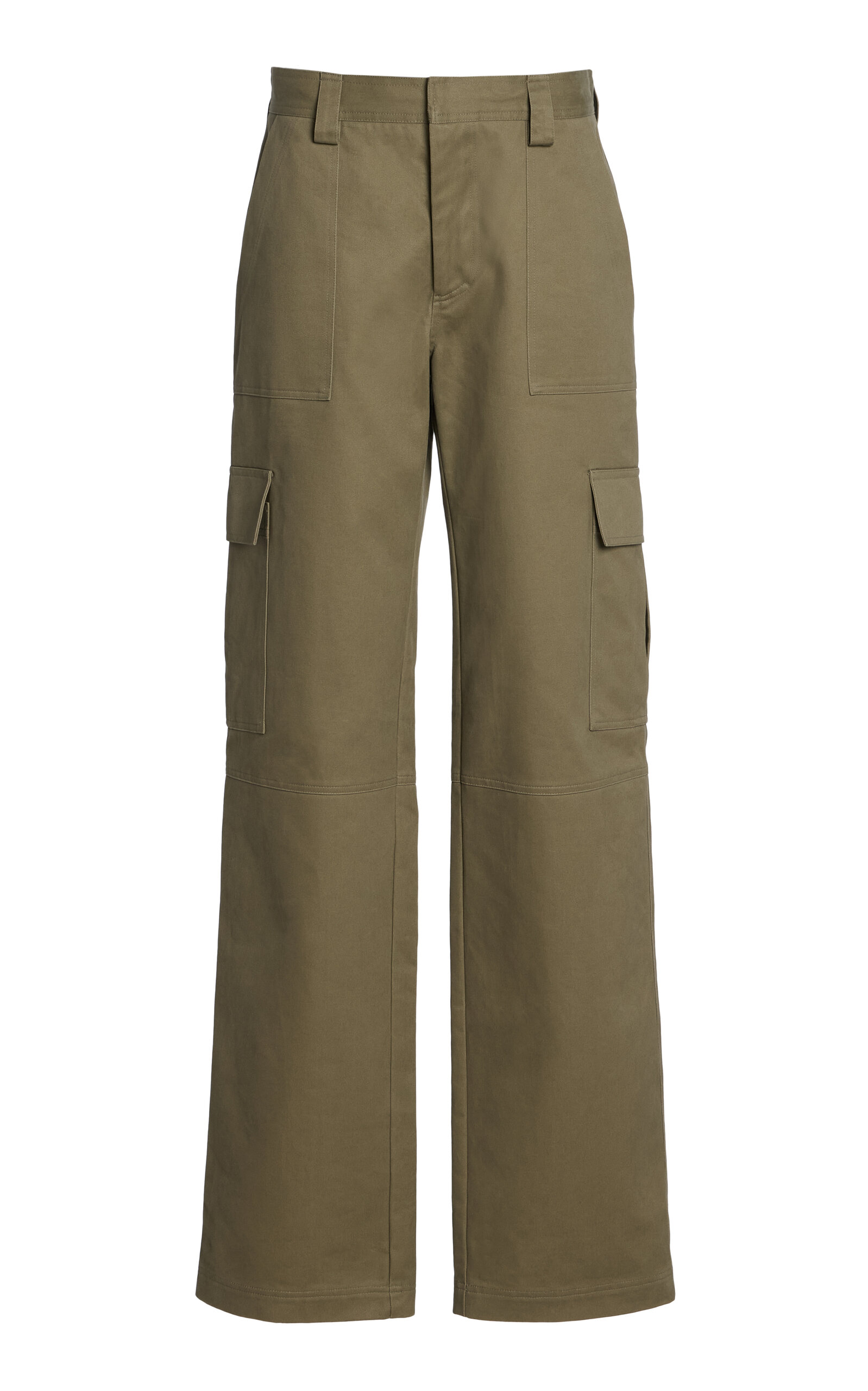 Alfie The Cargo Cotton Straight-Leg Pants