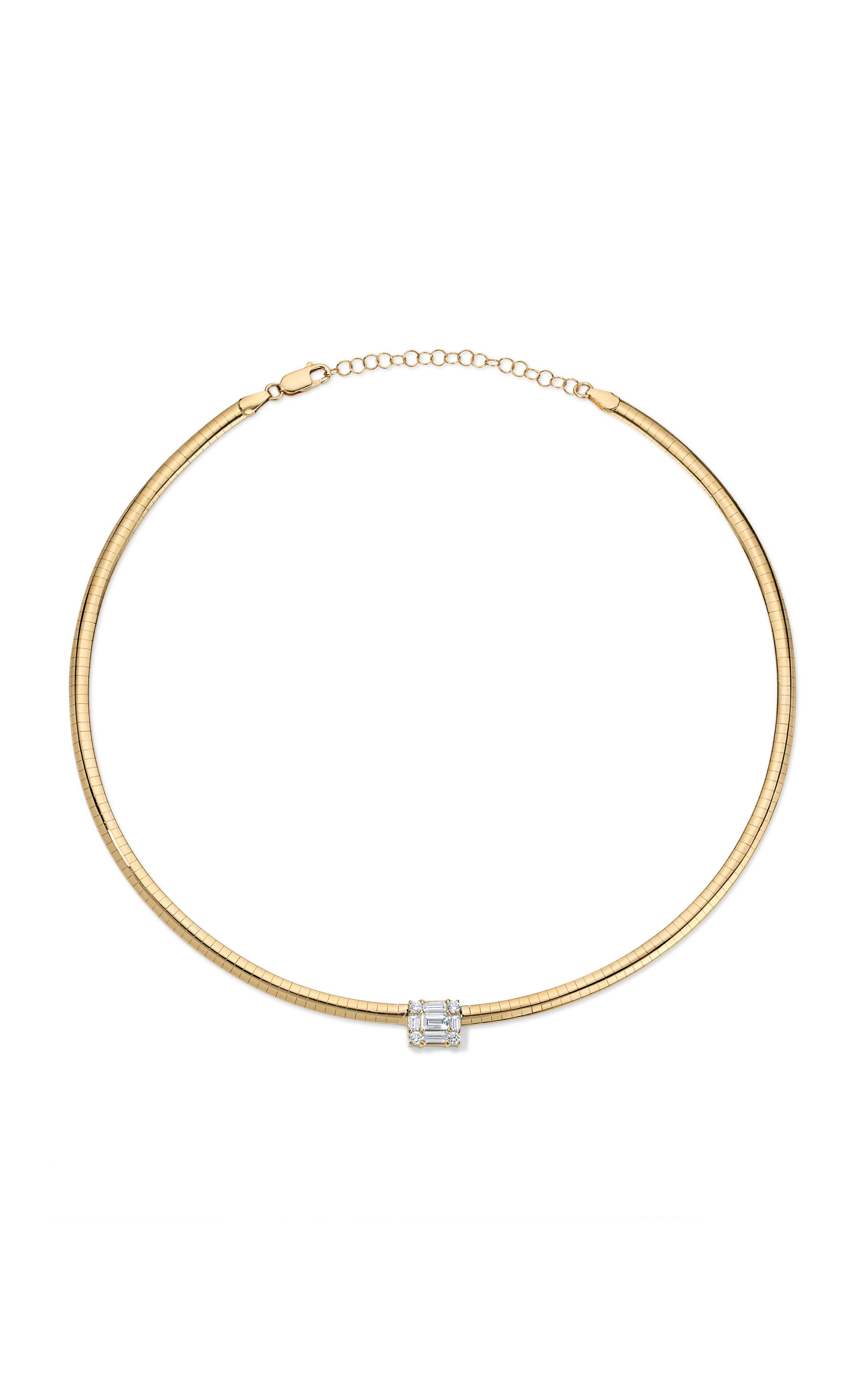 Clarity 18K Yellow Gold Diamond Necklace