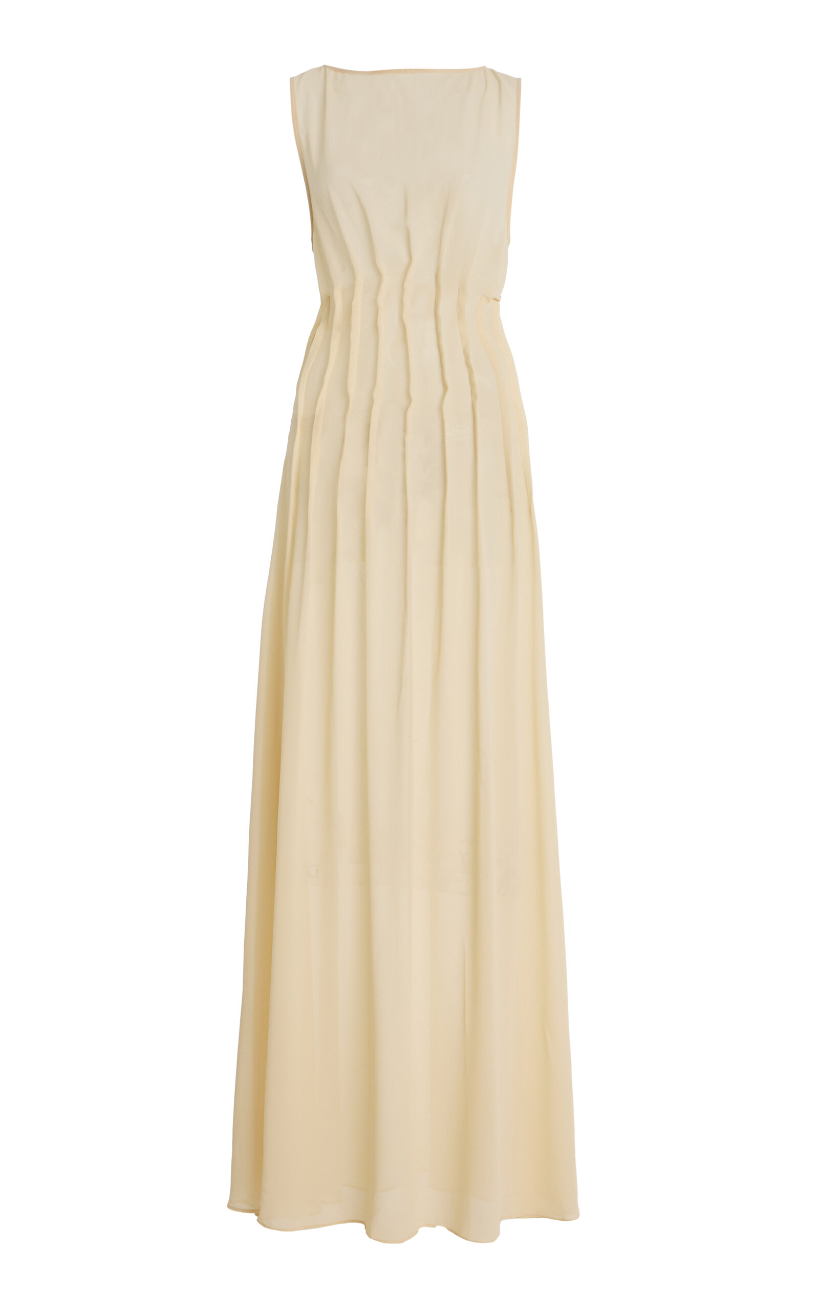 Arcina Ori Audrey Crepe-Georgette Maxi Dress