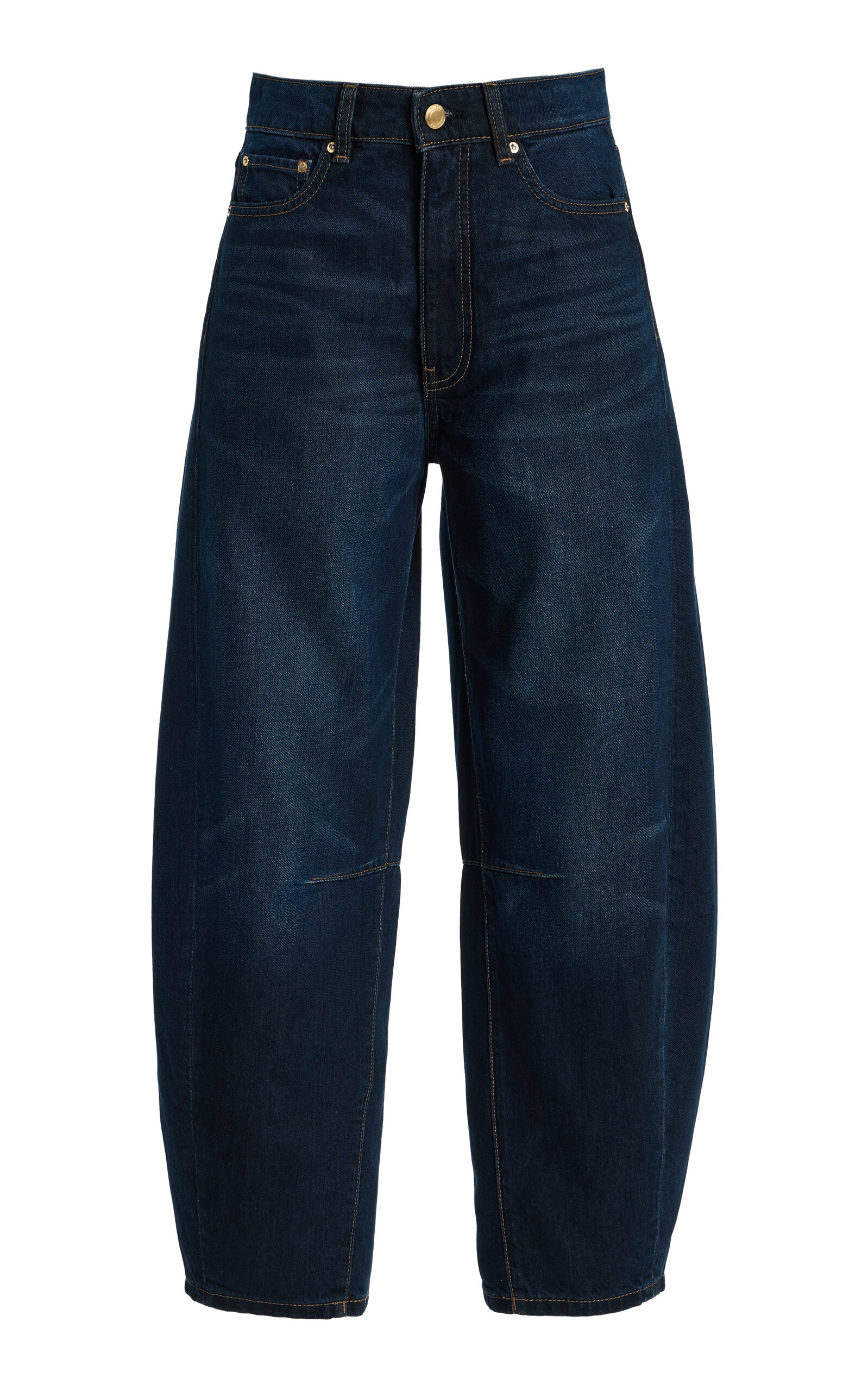 DL1961 Miro Barrel High-Rise Jeans - Blue
