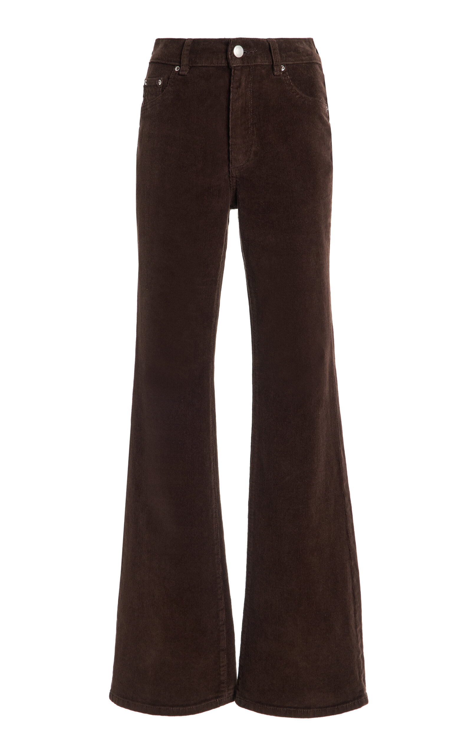 Dl1961 Bridget Boot High Rise Instasculpt™ Cordurory Jeans In Brown