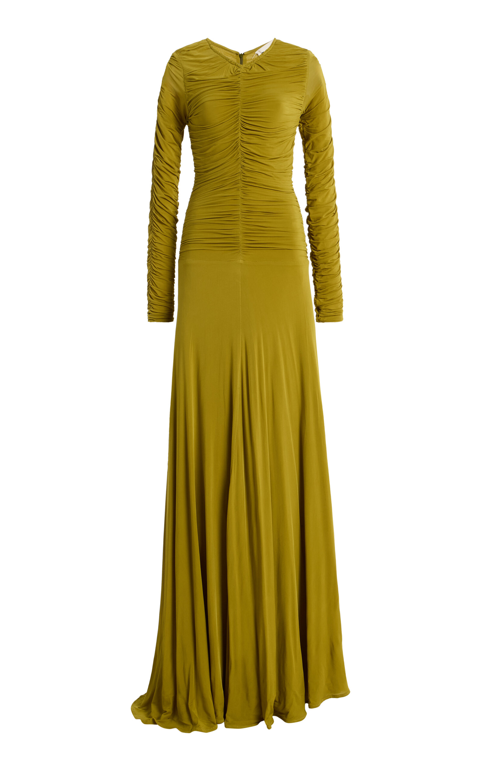 Tove Eira Ruched Jersey Maxi Dress - Women's Clothing