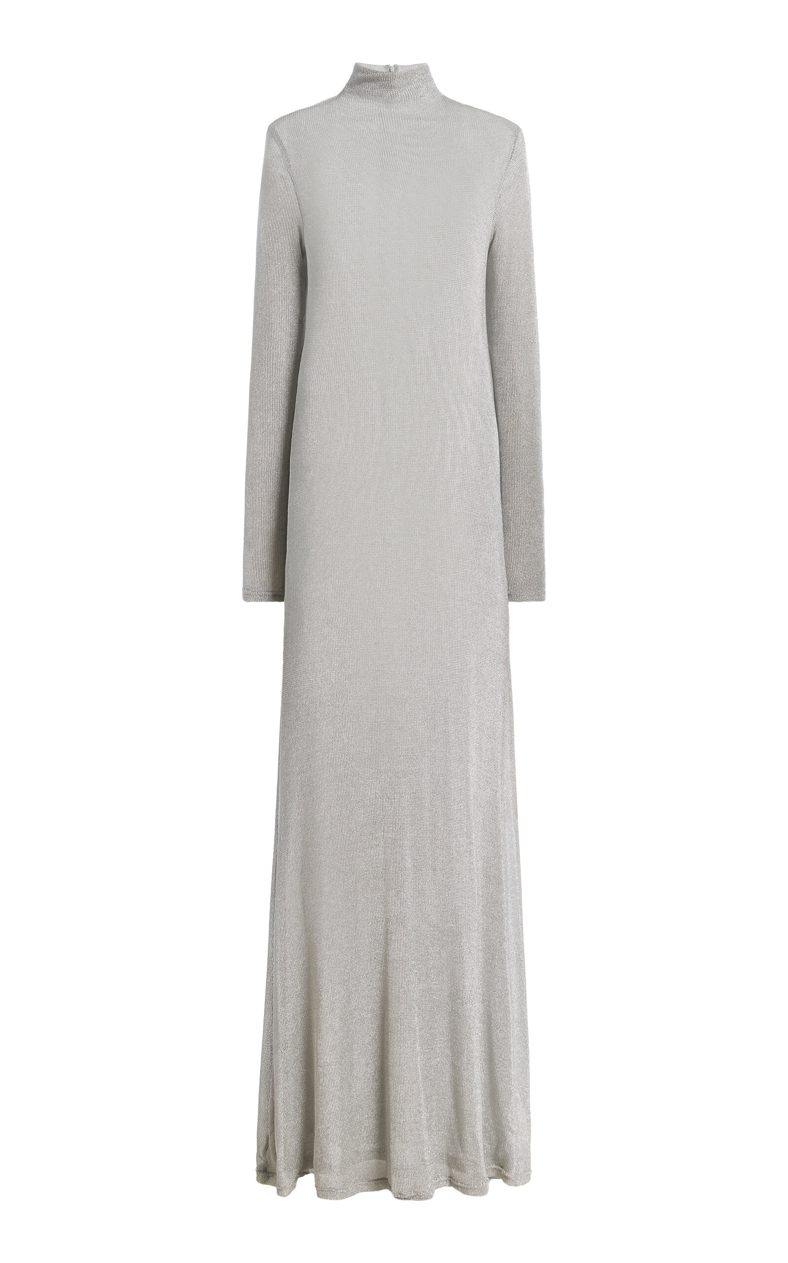 Tove Torra Metallic Ribbed-Knit Maxi Dress - Women's Clothing