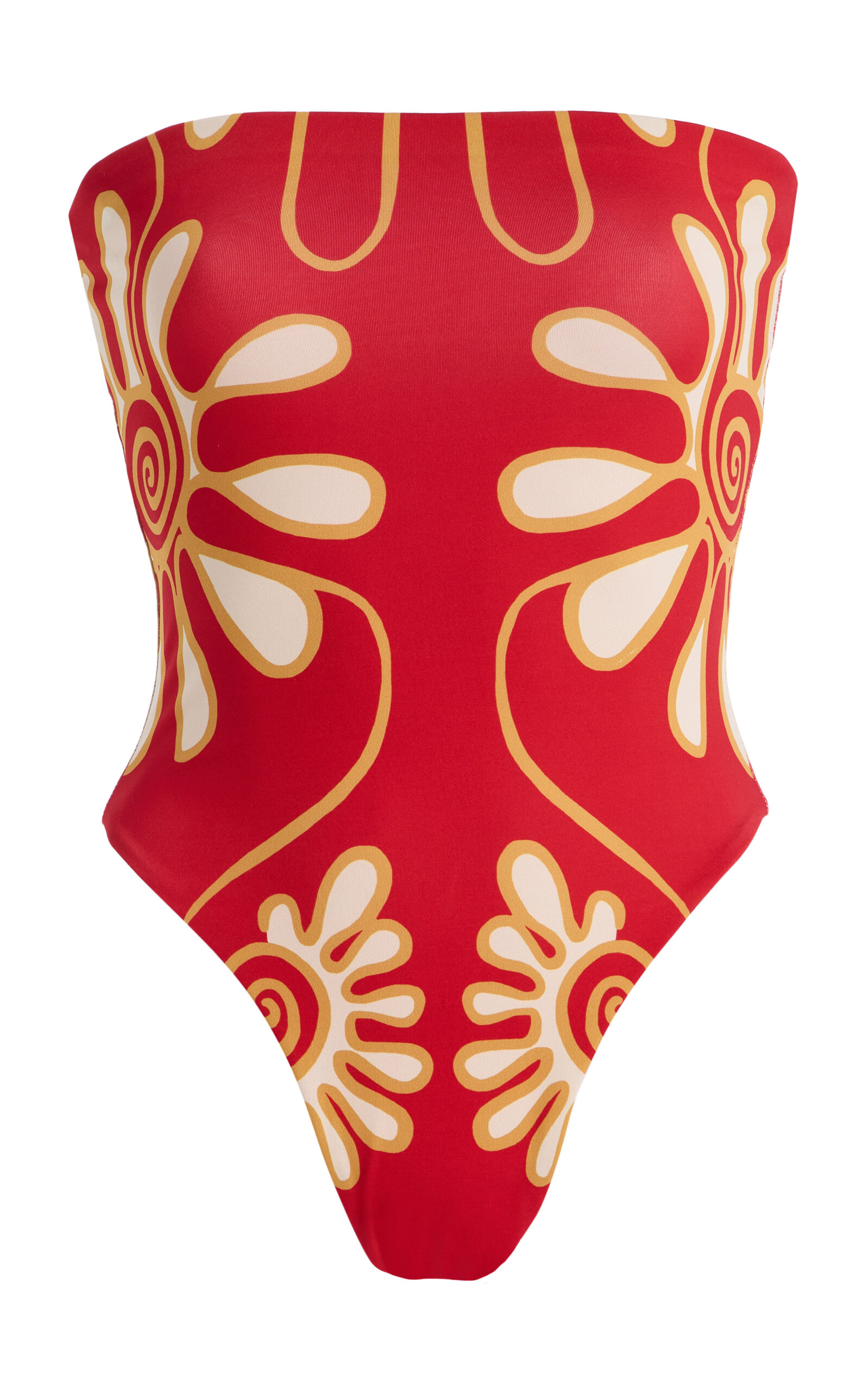 Cala De La Cruz Exclusive Lore One-piece Swimsuit In Red