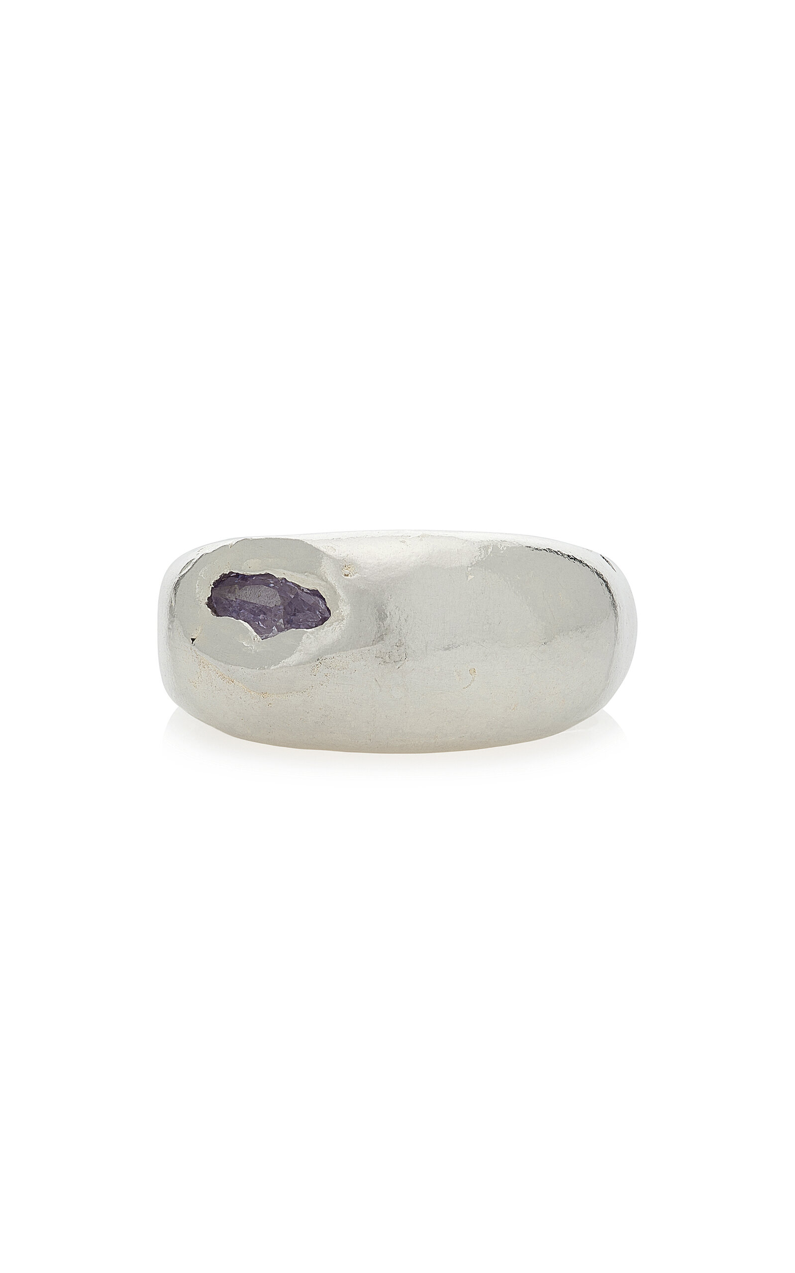 Simuero Duna Rhodium-plated Toe Ring In Silver