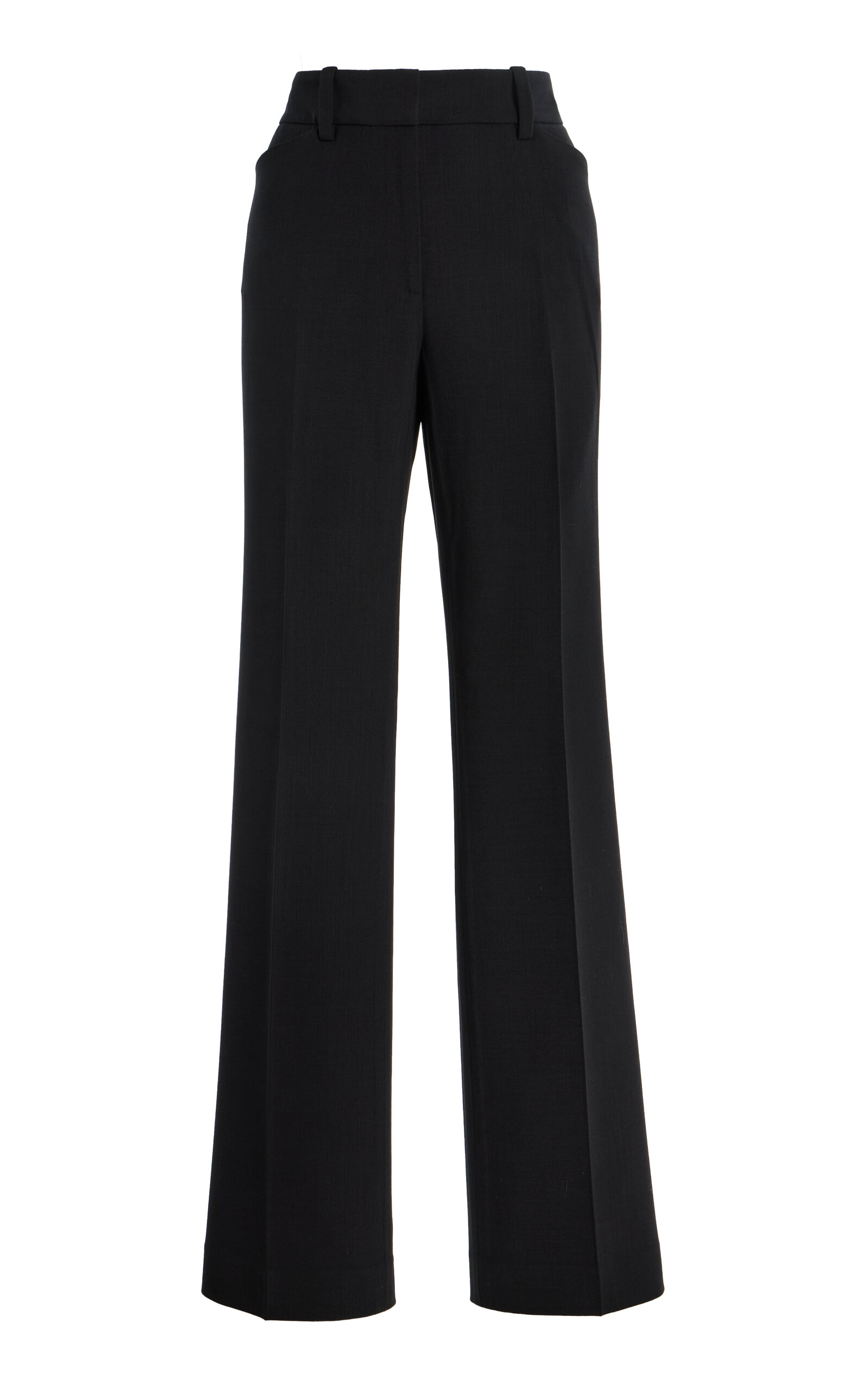 Lafayette 148 Responsible Wool Double Face Reade Straight Leg Pants