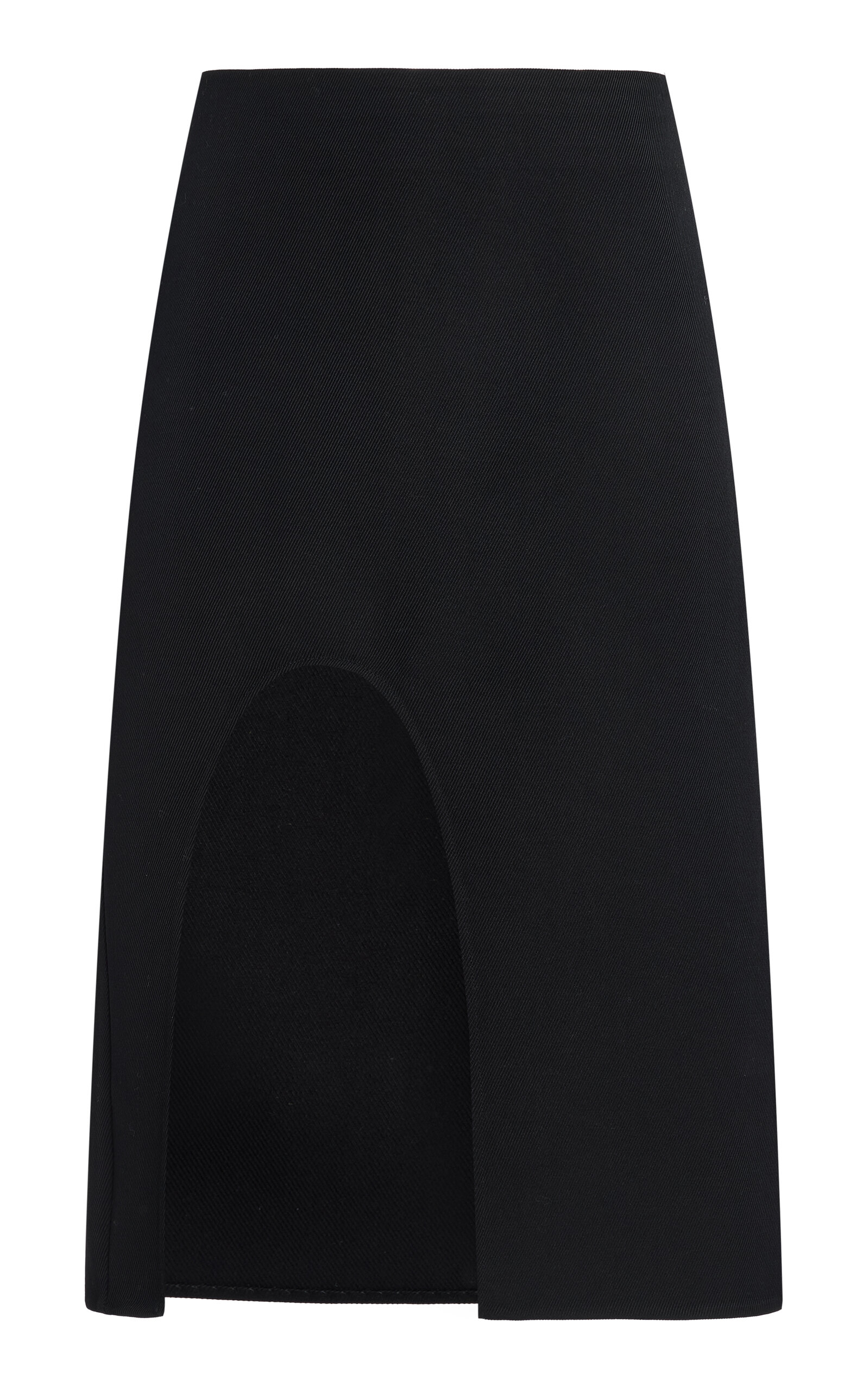 Co Keyhole Wool Skirt