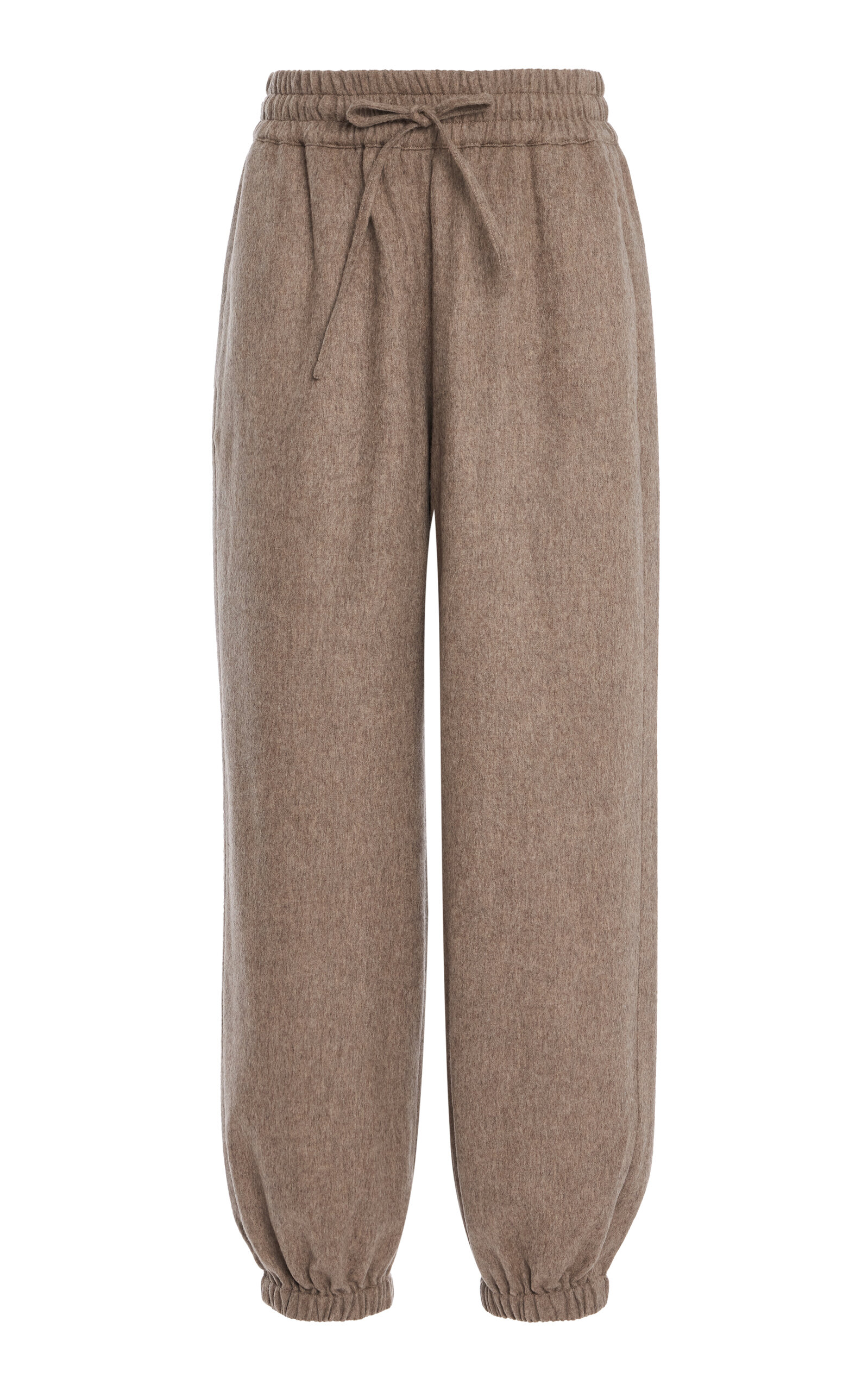 Co Flannel Wool-Cashmere Joggers