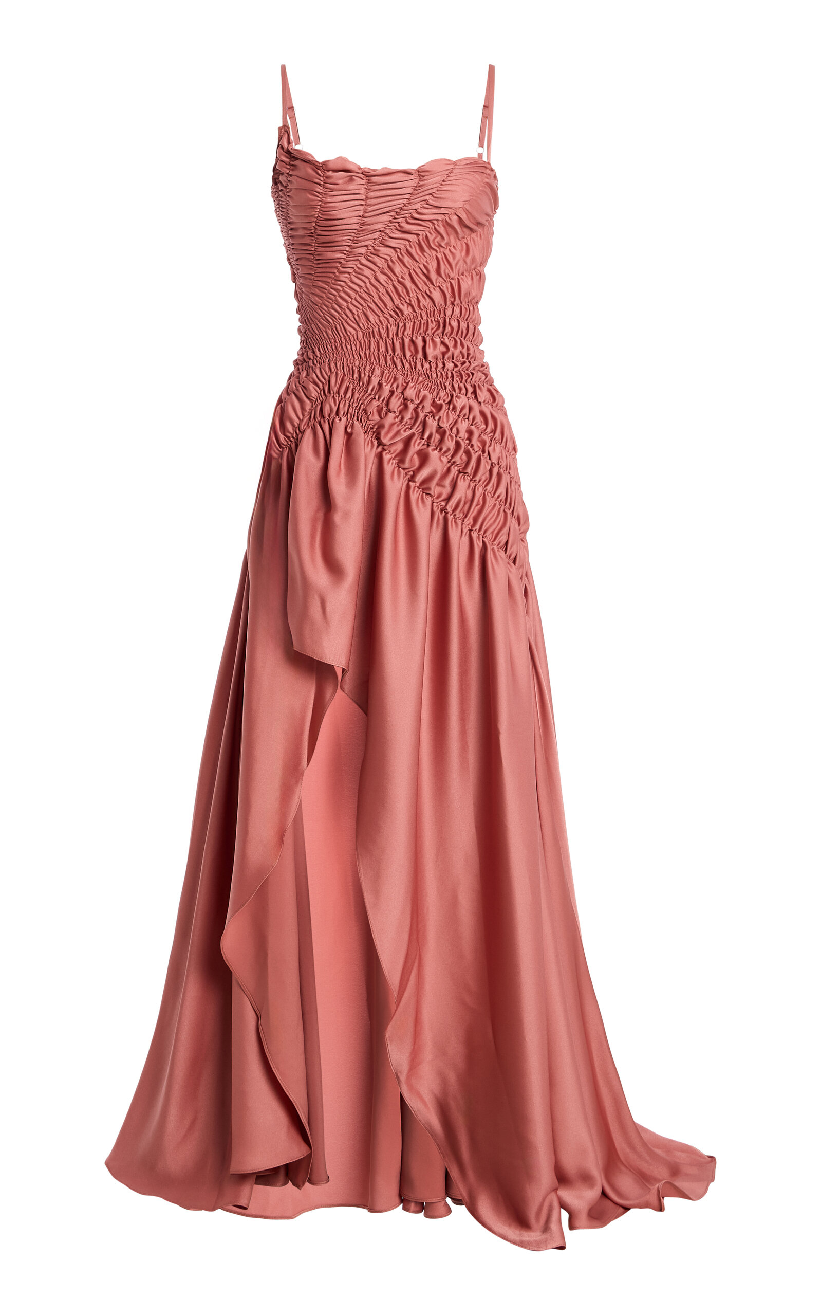 GEORGIA HARDINGE Exclusive The Eclipse Matte-Satin Maxi Dress