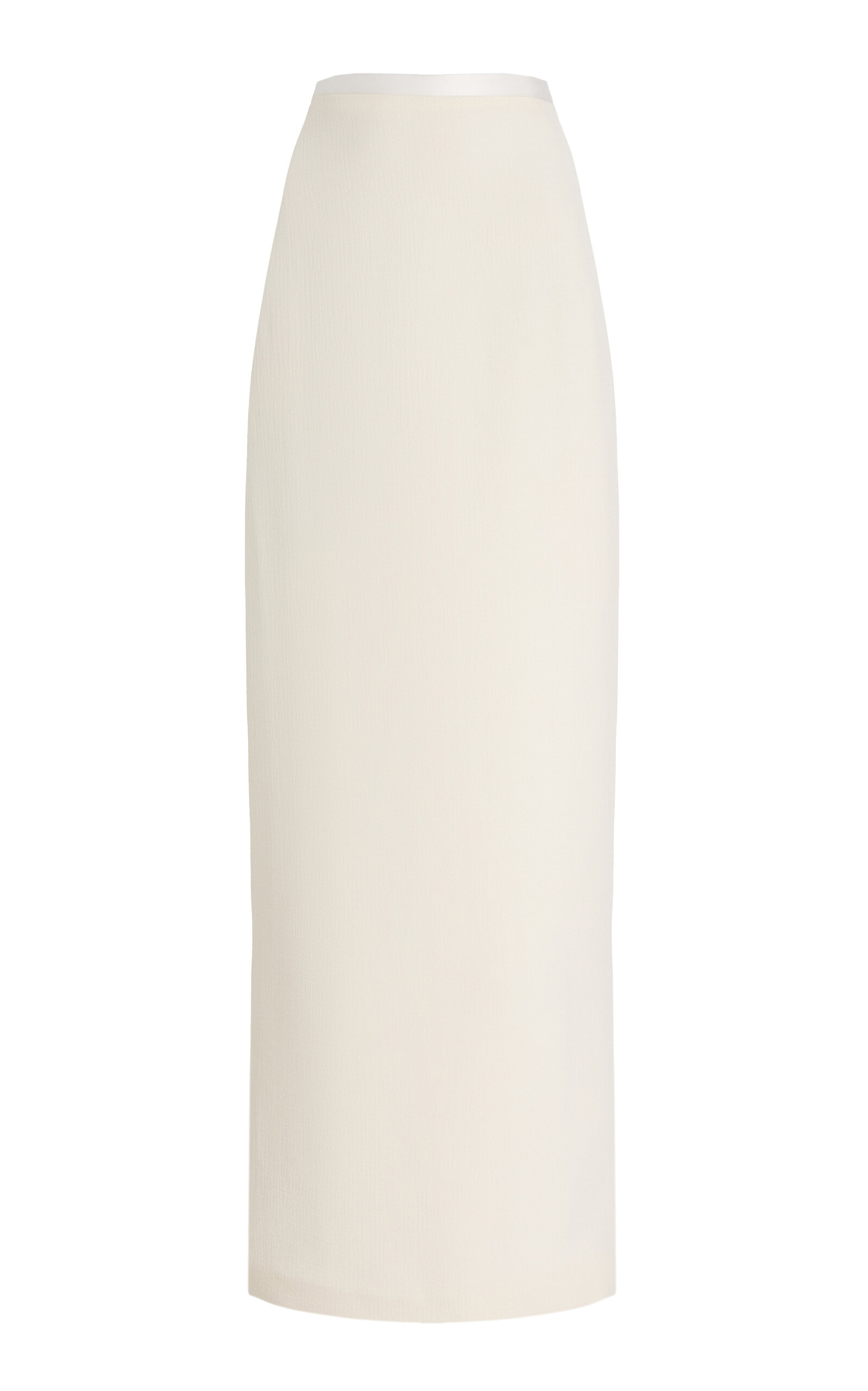 Sev Wool-crepe Maxi Skirt In Animal Print