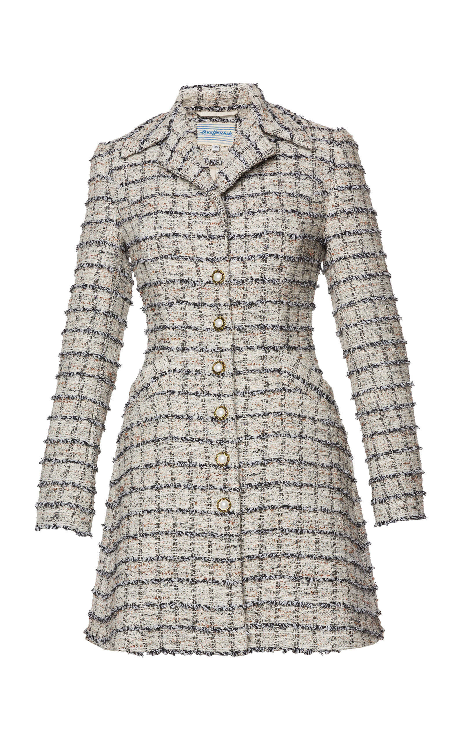 Lena Hoschek Tosca Long Tweed Jacket - Multi