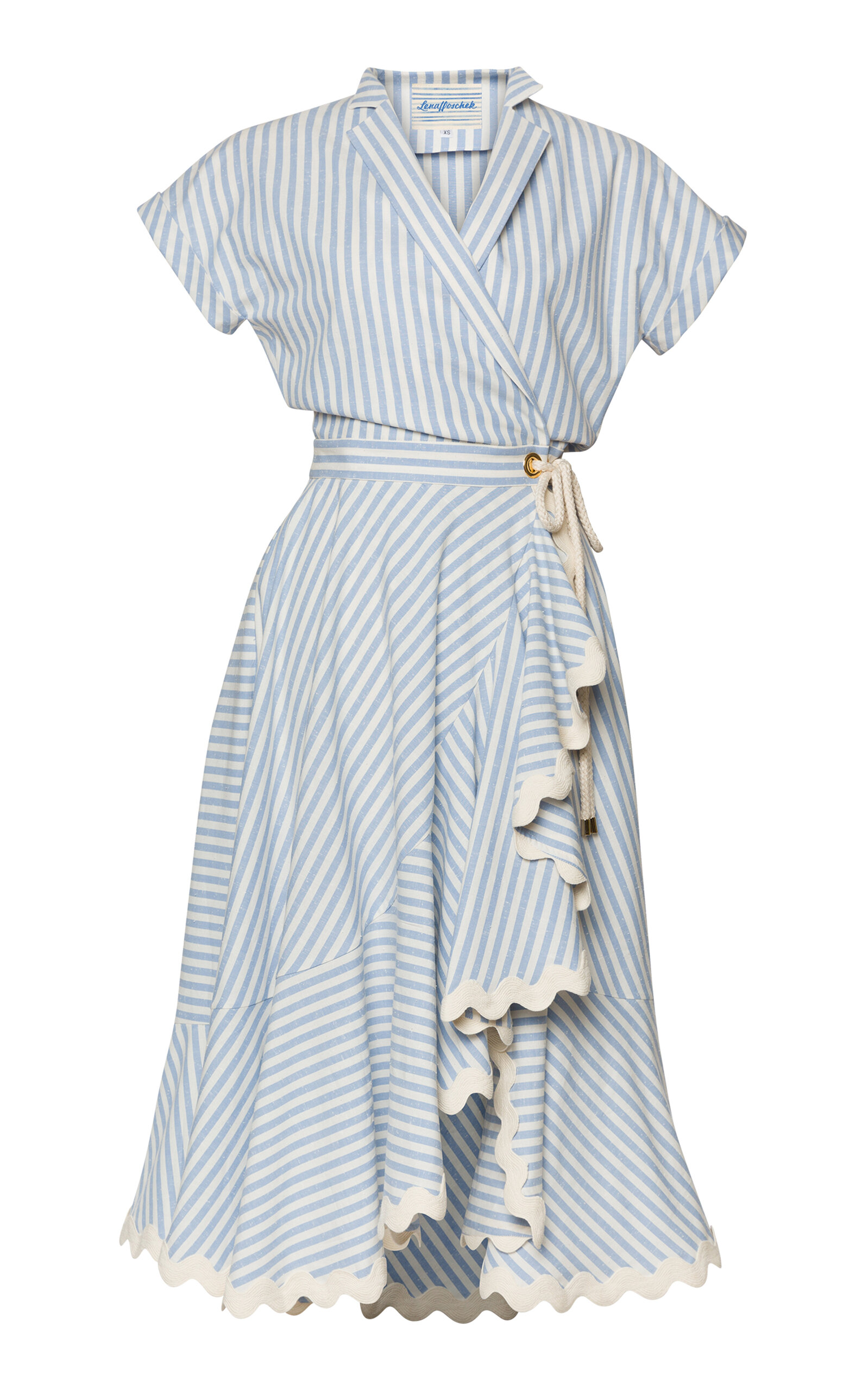 Luisa Striped Cotton Dress