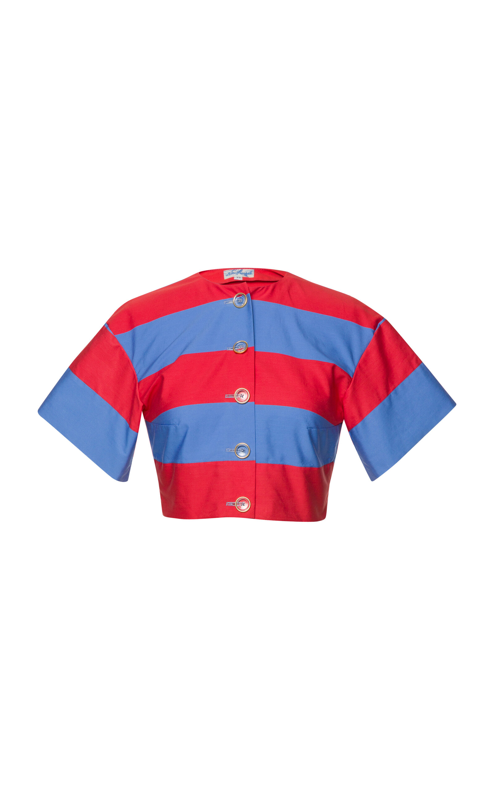 Festa Striped Cotton Blouse