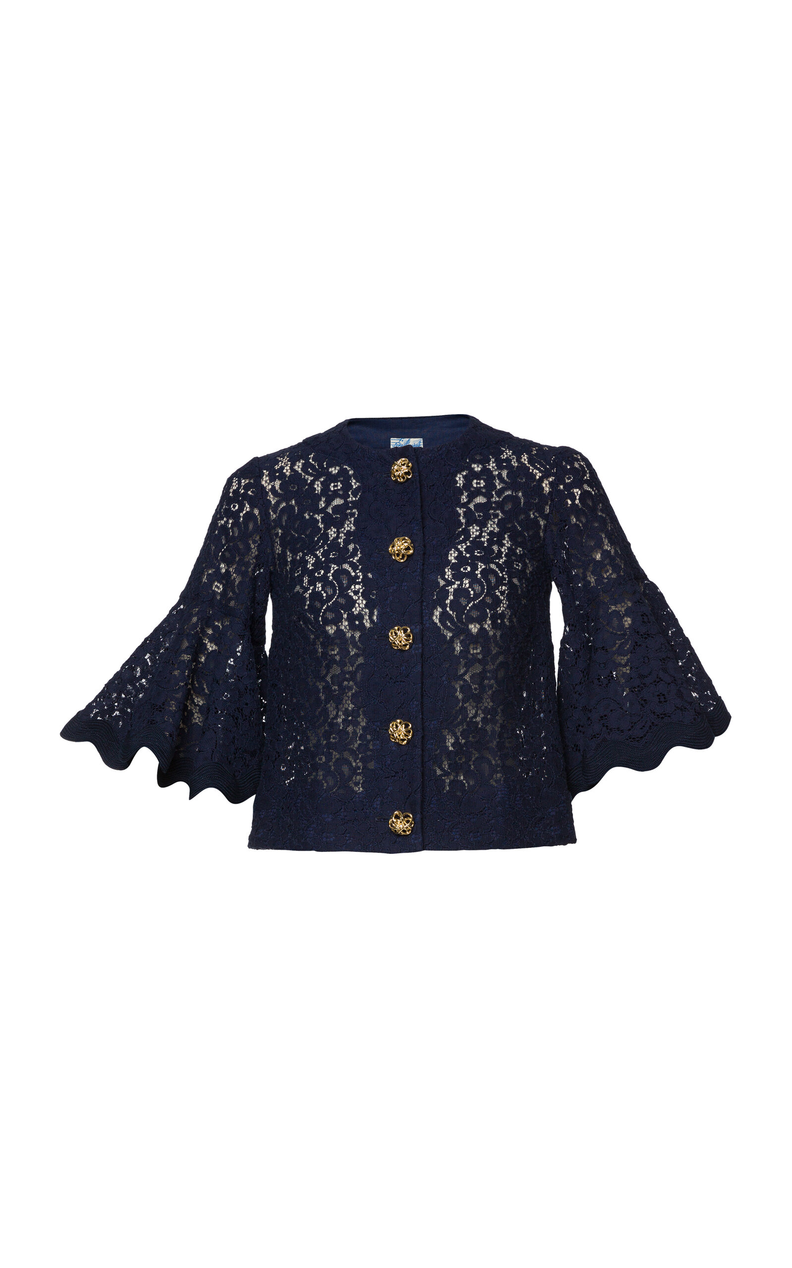 Ornella Lace Cotton-Blend Jacket