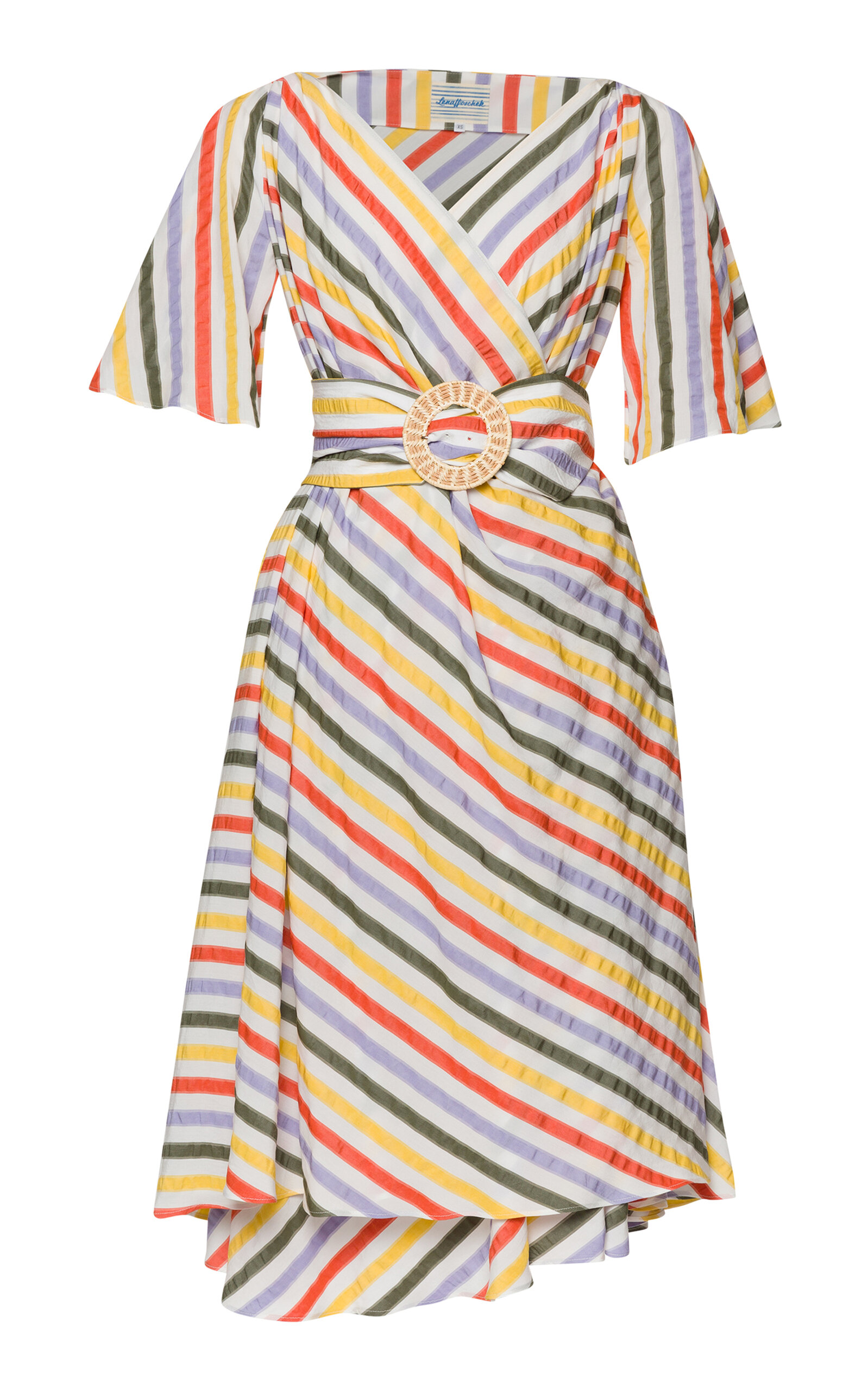 Lena Hoschek Coast Striped Midi Dress - Stripe