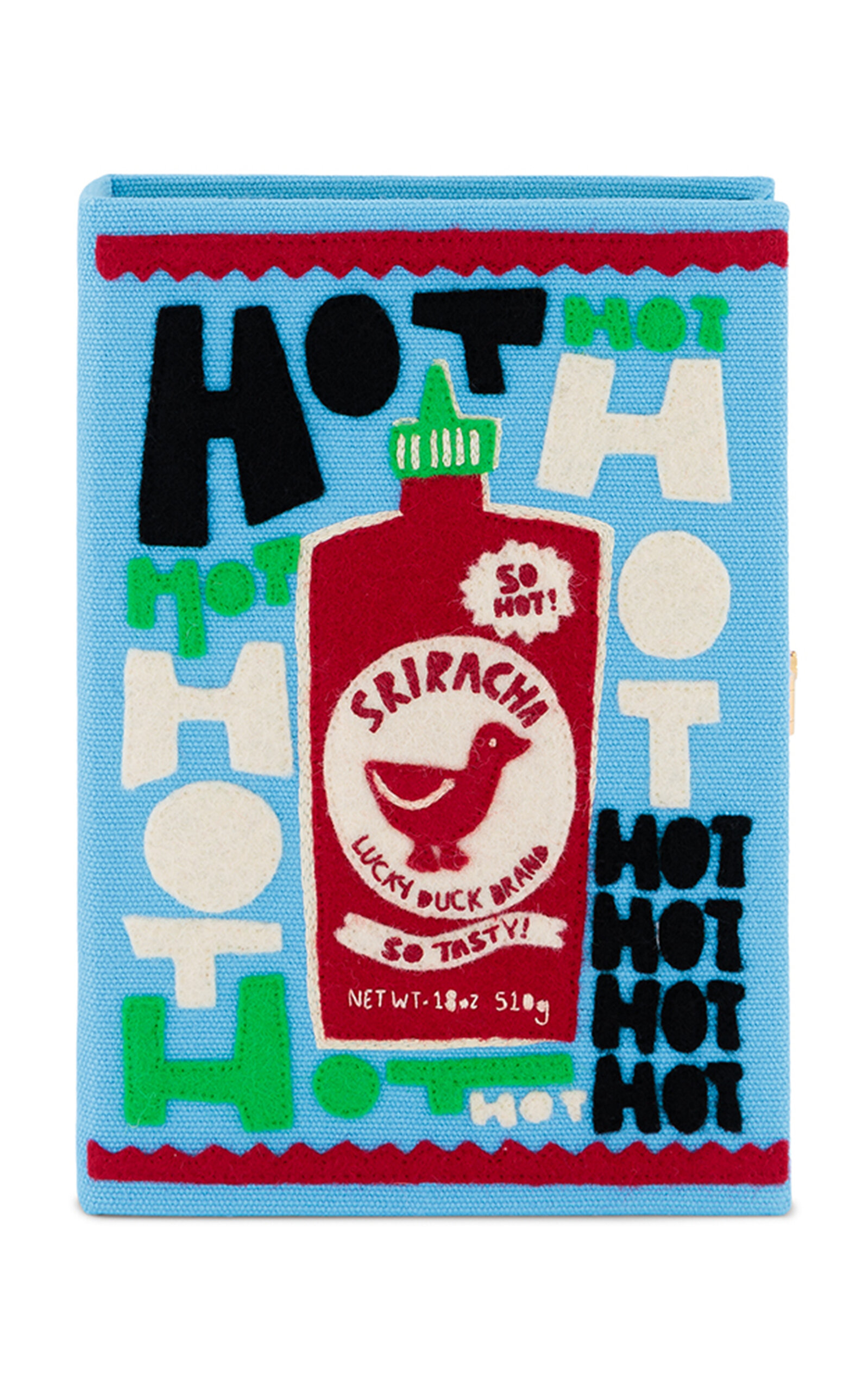 Olympia Le-Tan Sriracha Book Clutch
