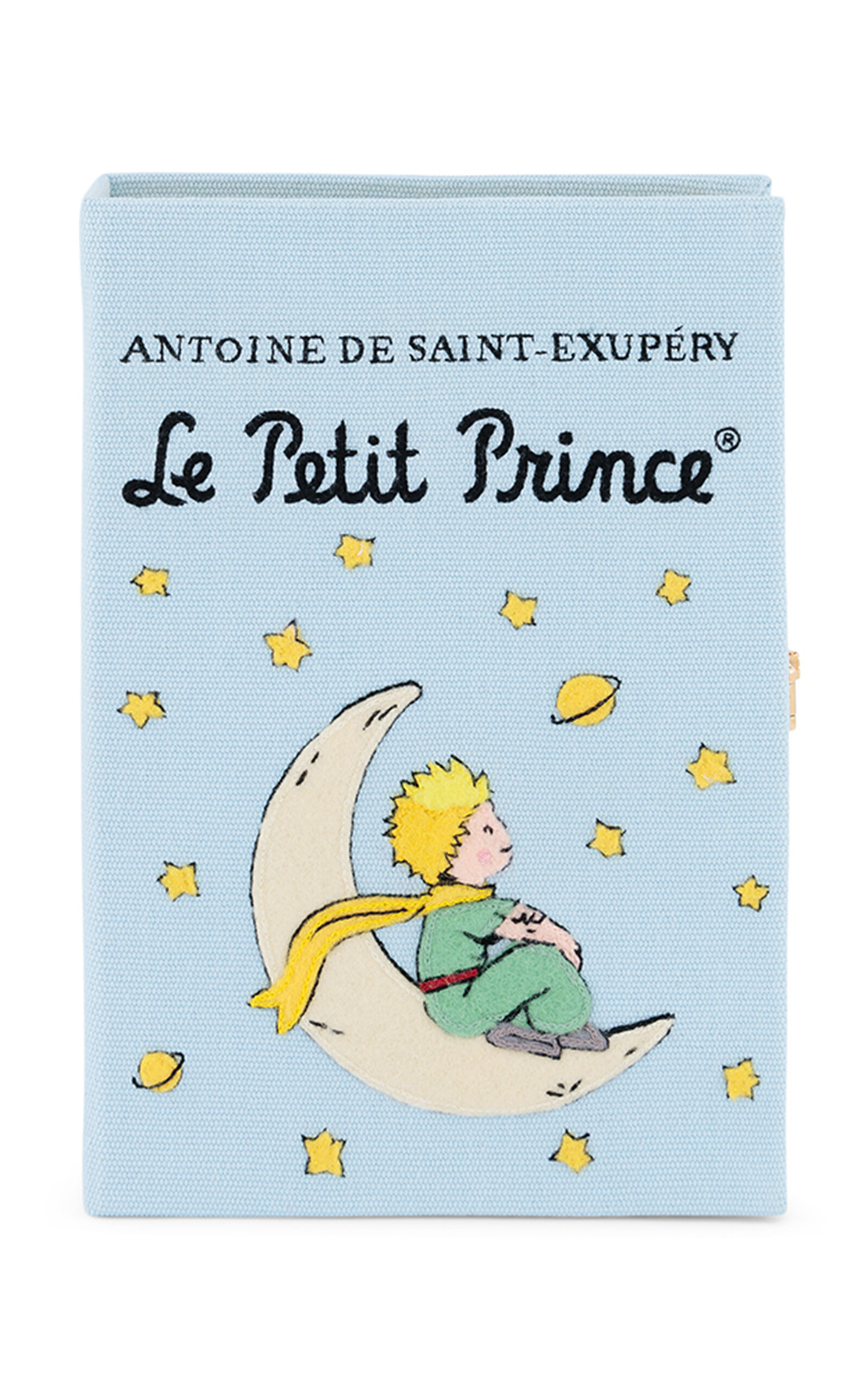 Olympia Le-Tan x Le Petit Prince - Dreaming on the Moon Embroidered Clutch - Light Blue - OS