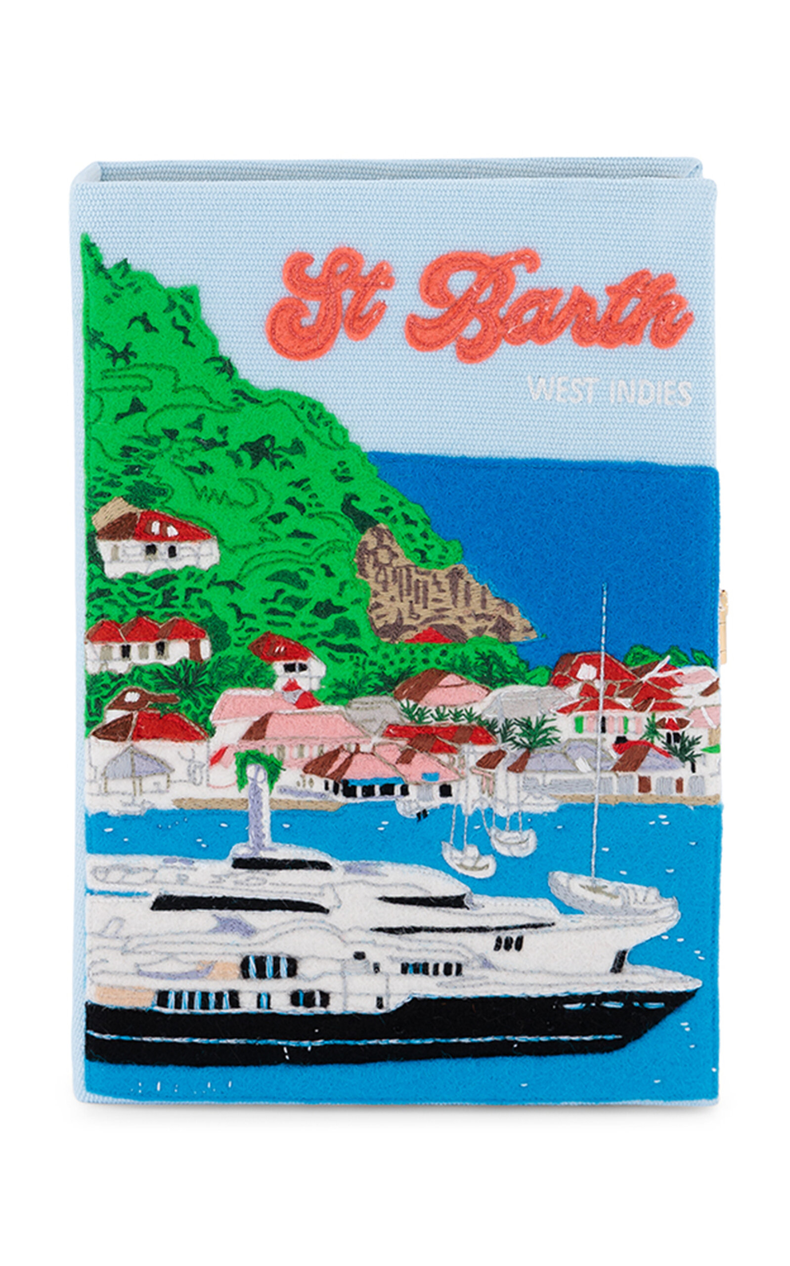 Olympia Le-Tan St. Barth Embroidered Clutch