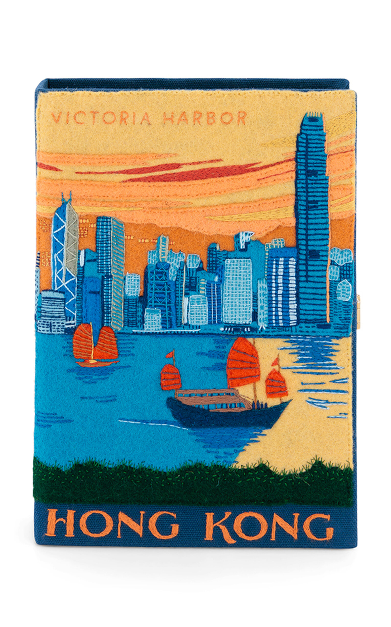 Olympia Le-Tan Hong Kong Embroidered Clutch - Multi - OS