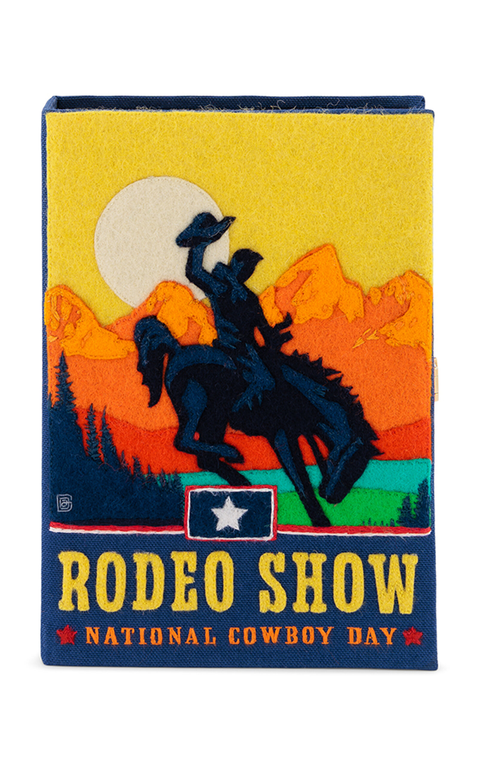 Olympia Le-Tan Rodeo Show Book Clutch