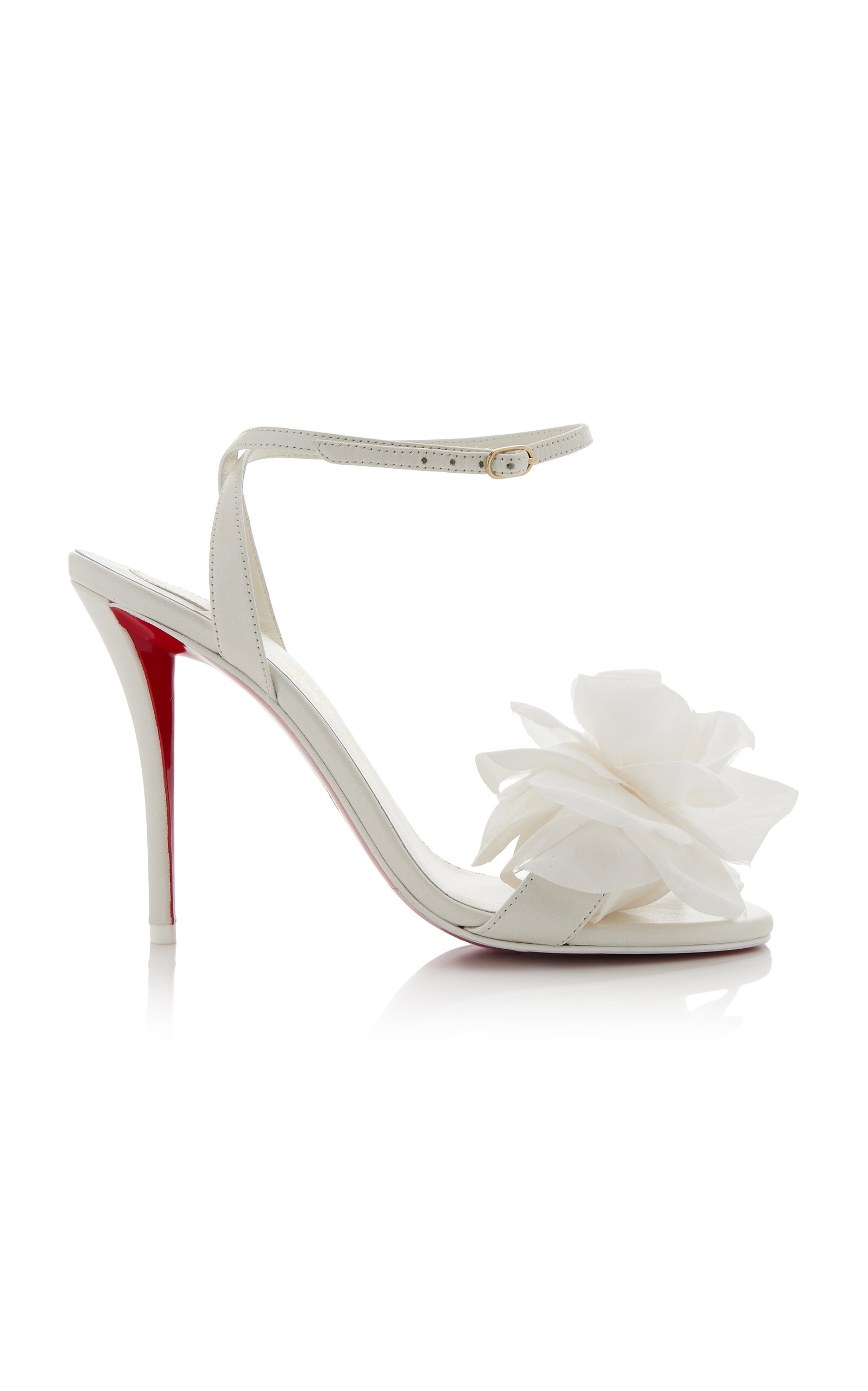 Christian Louboutin Miss Z Flora 100mm Leather Sandals