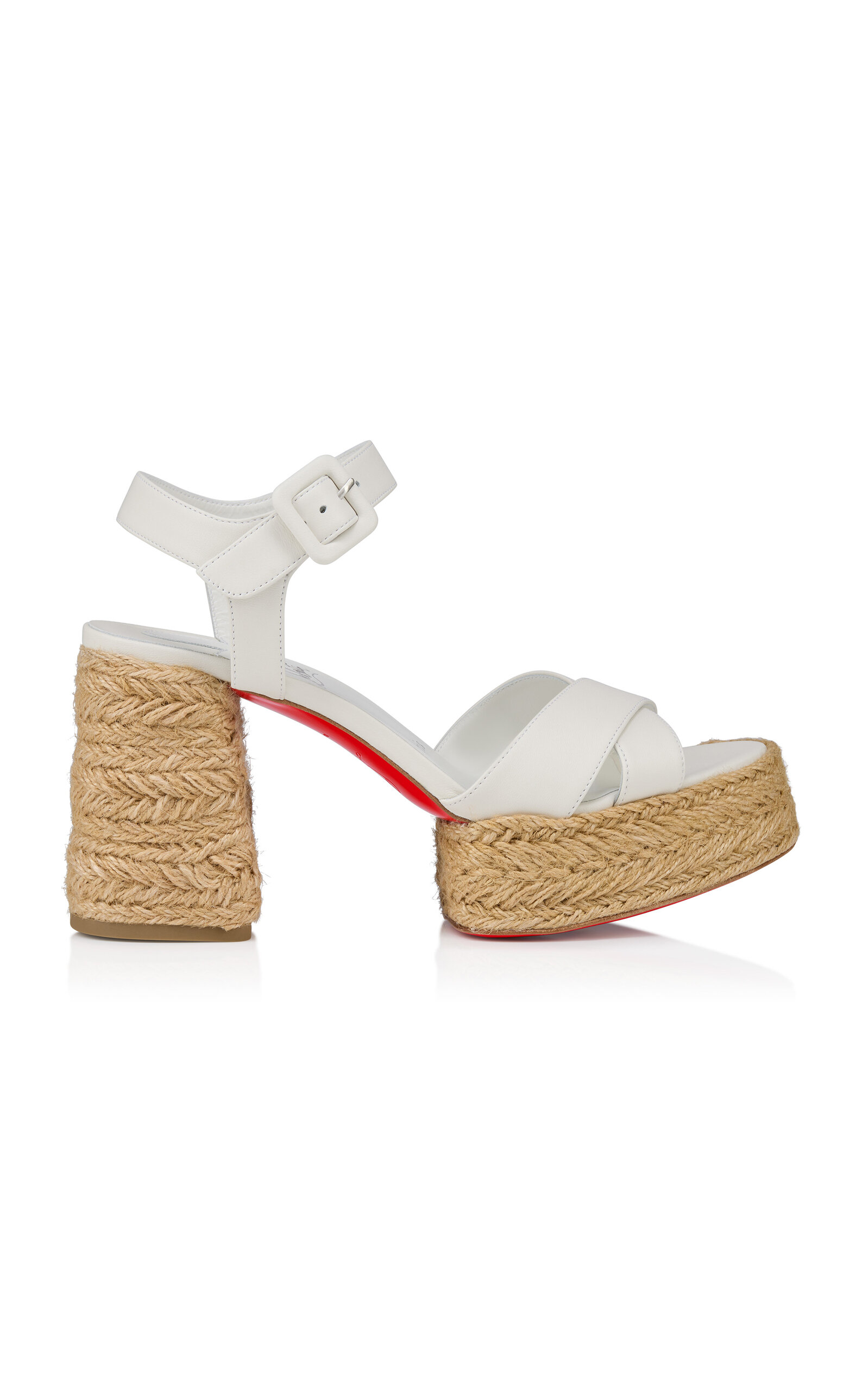 Christian Louboutin Calakala 85mm Platform Leather Sandals