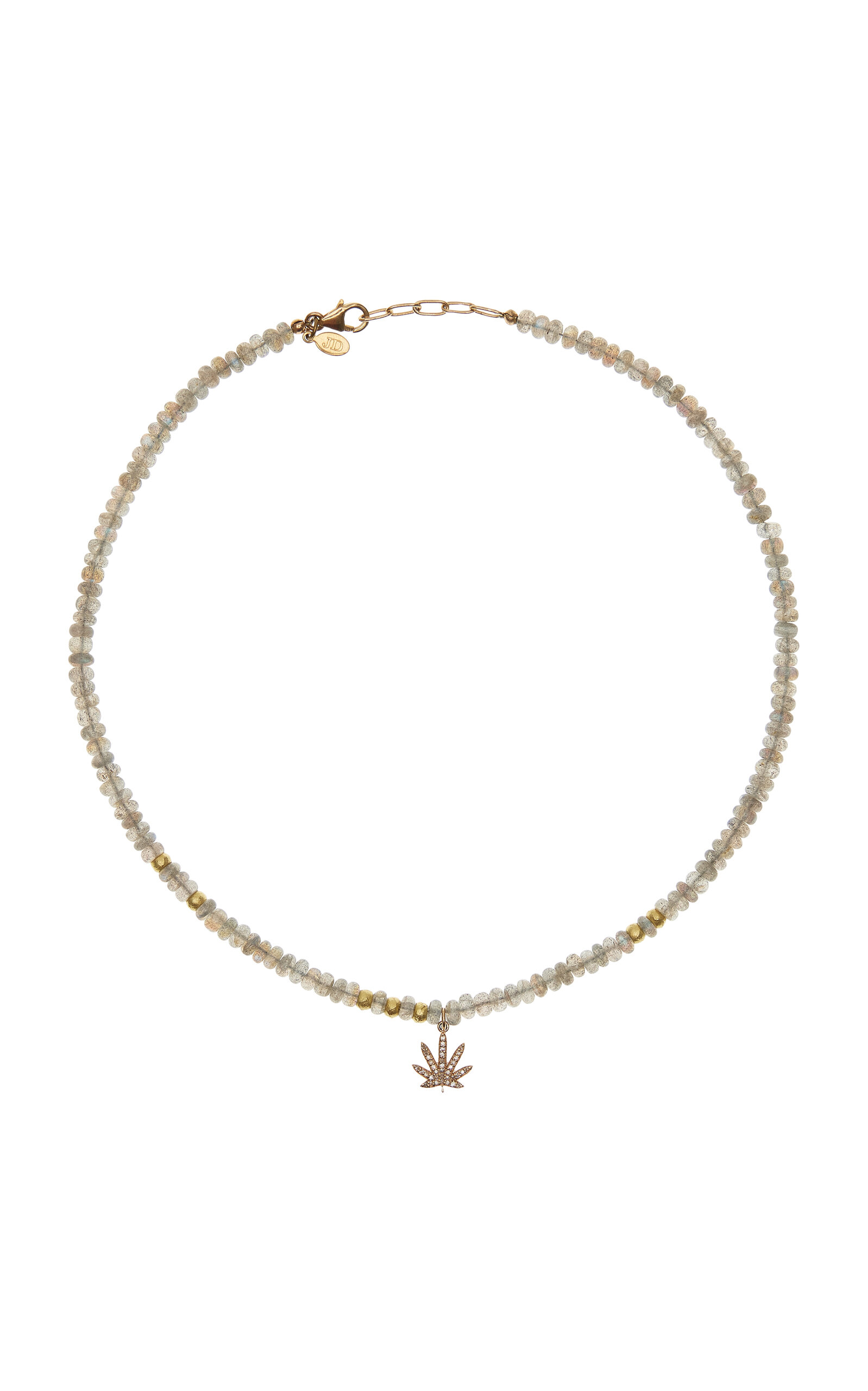 Joie DiGiovanni - Sunset Diamond 18K Yellow Gold  Necklace - Grey - OS - Moda Operandi - Gifts For Her