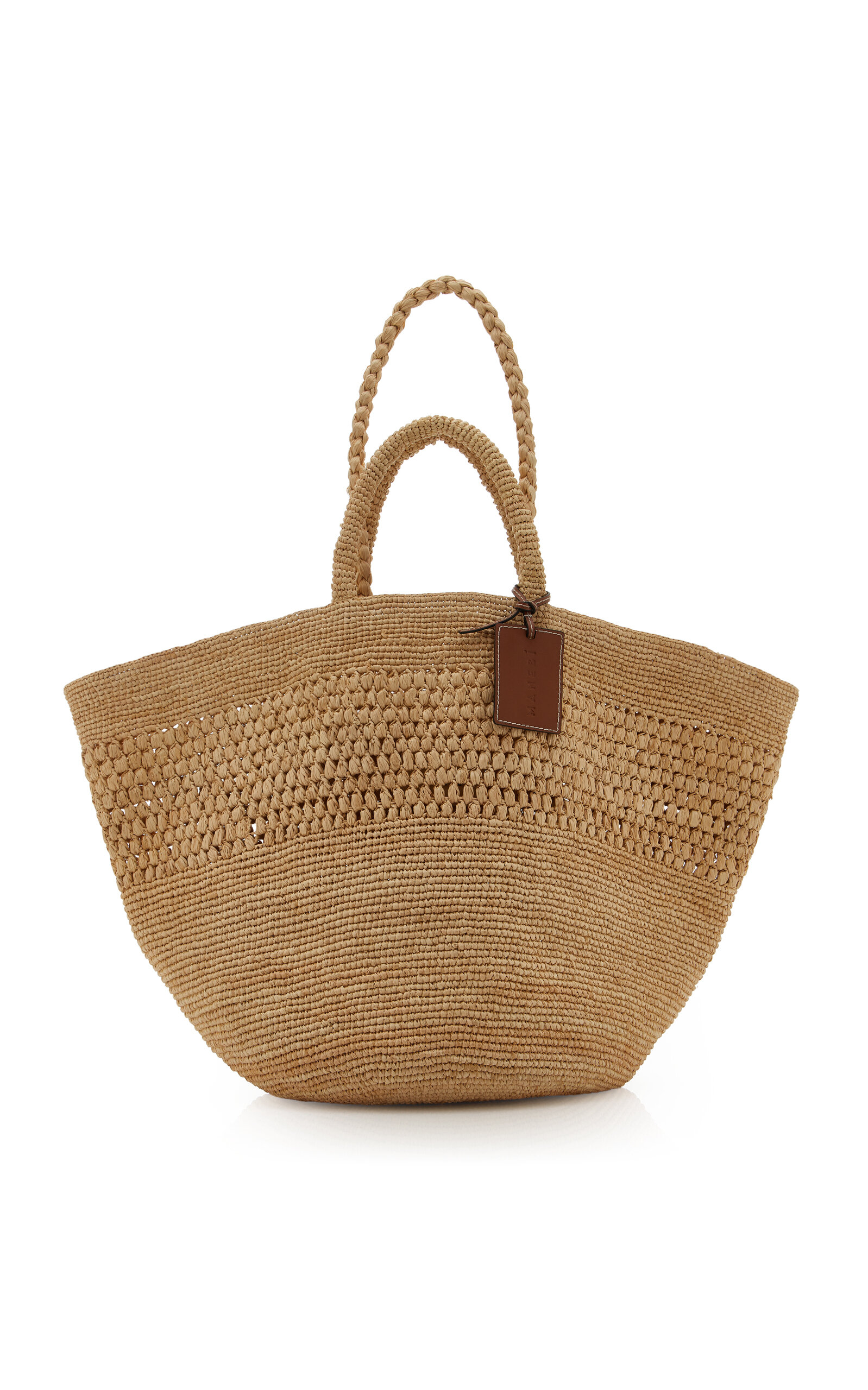 Manebi Fiji Raffia Bag - Moda Operandi