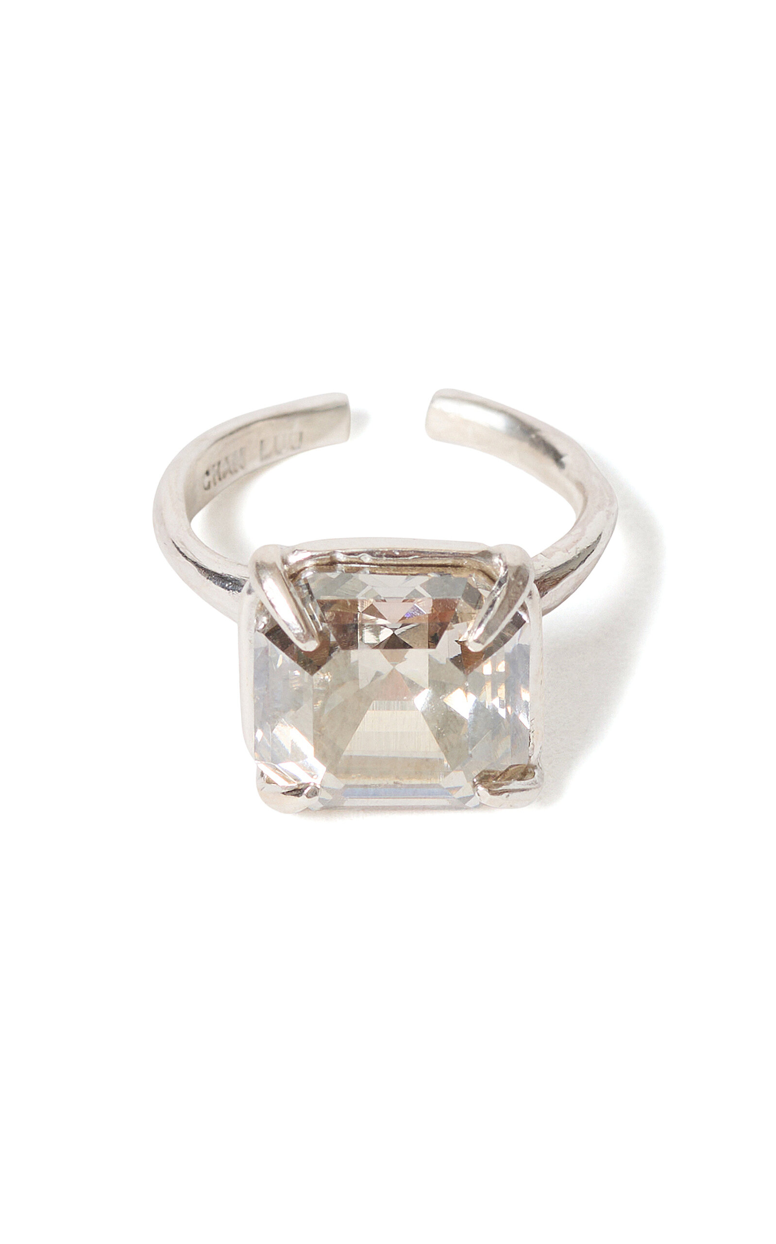 Chan Luu Caprice Sterling Silver Crystal Toe Ring