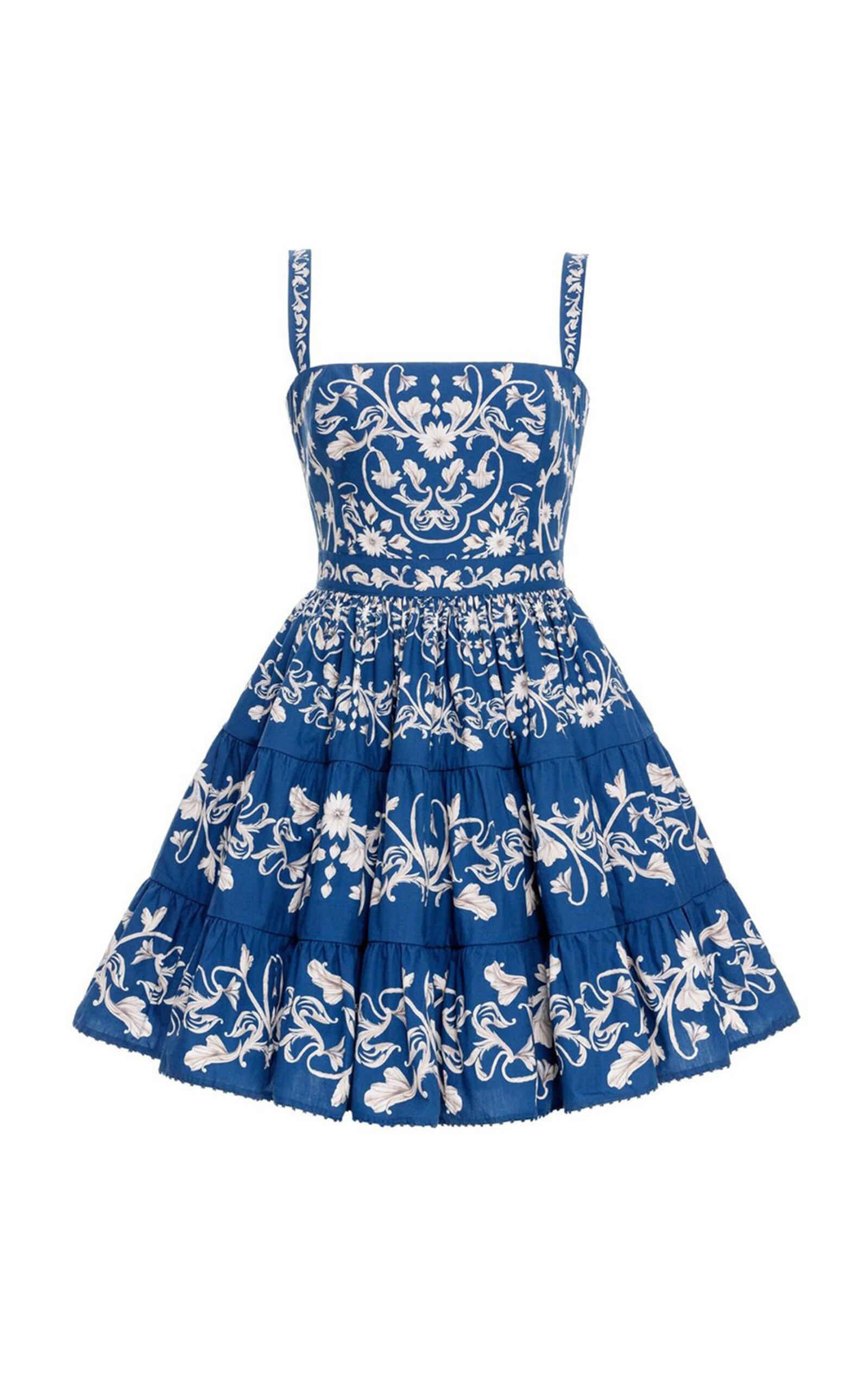 Agua by Agua Bendita Lima Mini Ribbons Mini Cotton Dress