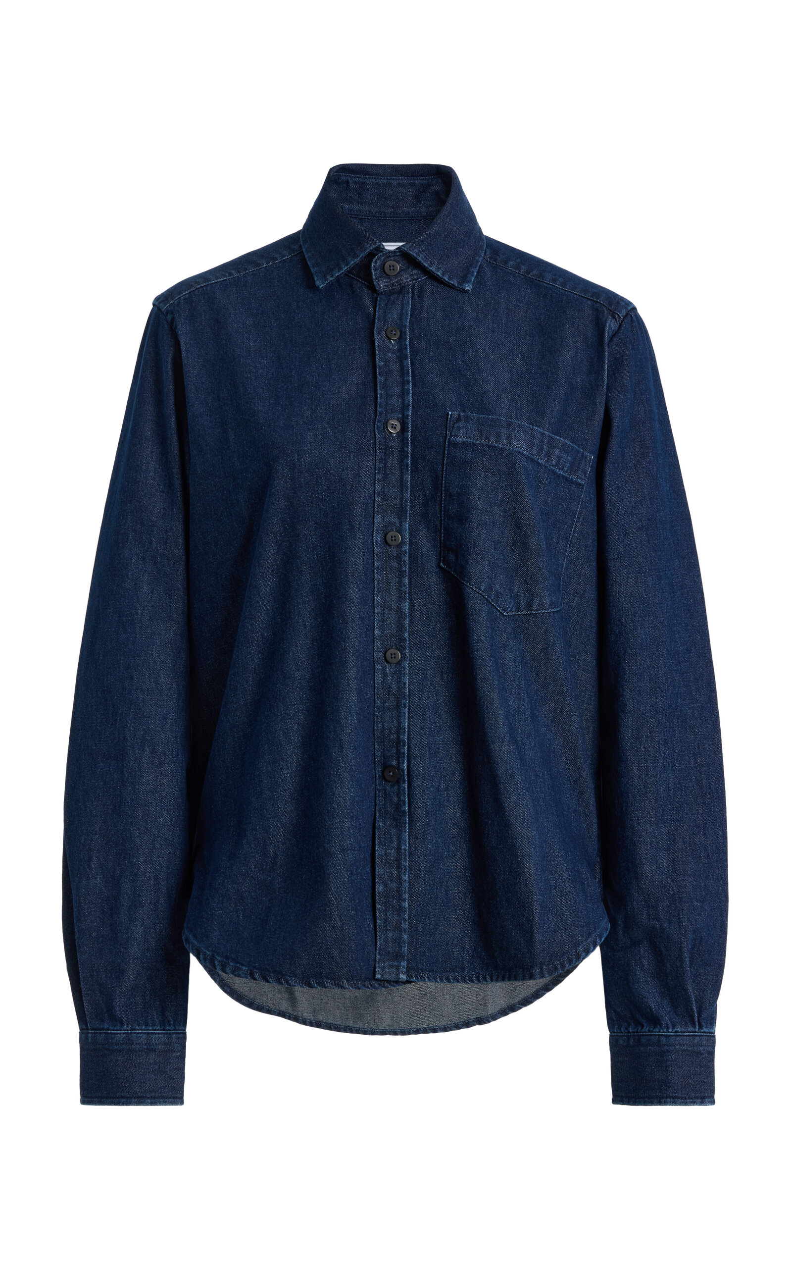 With Nothing Underneath Exclusive The Classic Denim Shirt | Thumbnail 8 With Nothing Underneath Exclusive The Classic Denim Shirt | Thumbnail 8