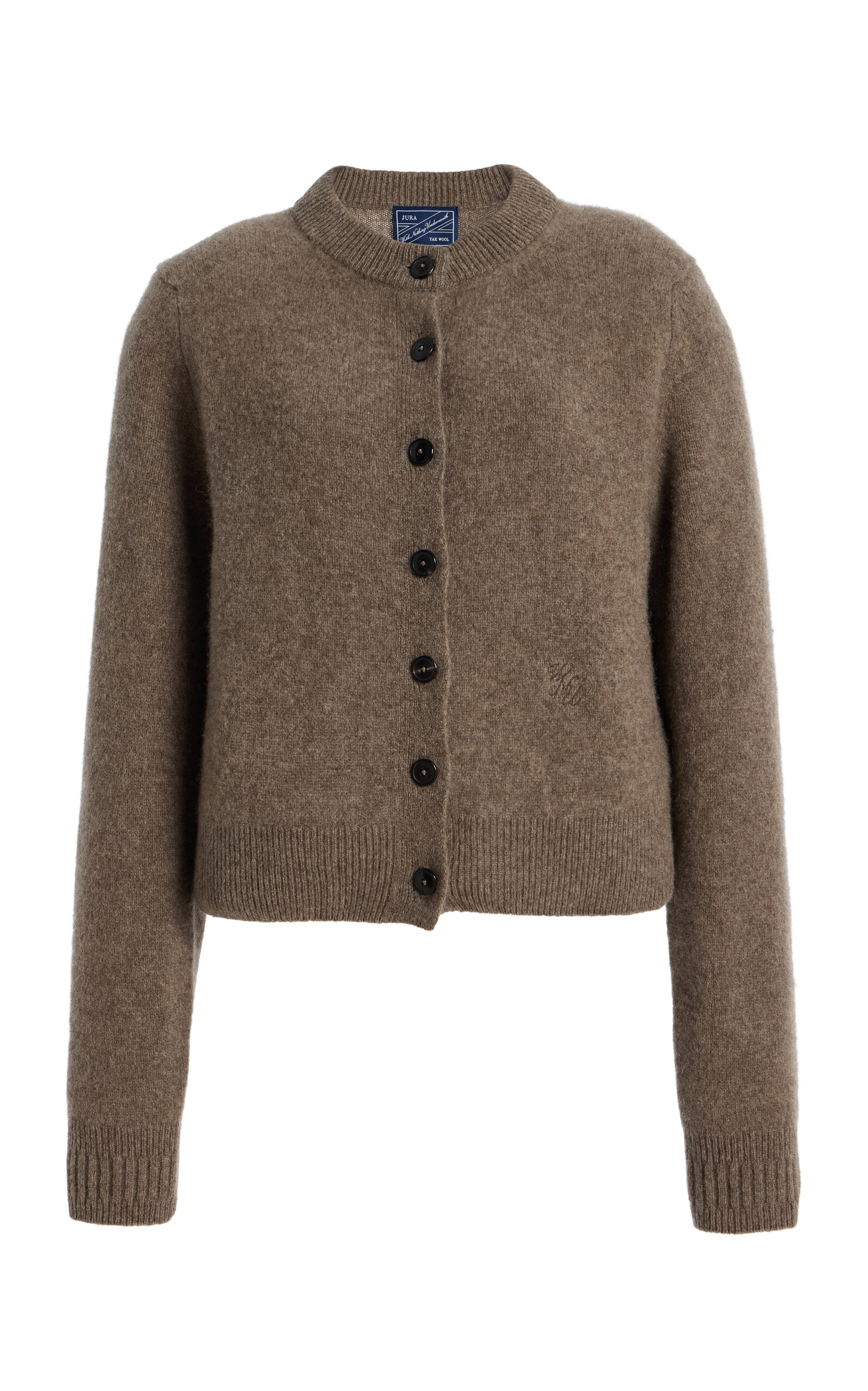 With Nothing Underneath Exclusive Jura Wool Cardigan