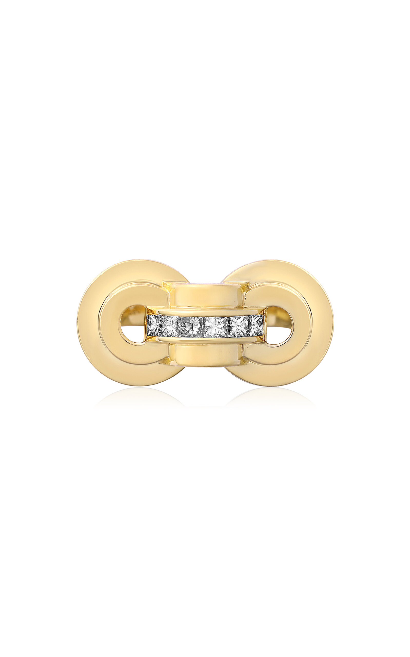 State Property Raisina 18k Yellow Gold Diamond Ring In Gold