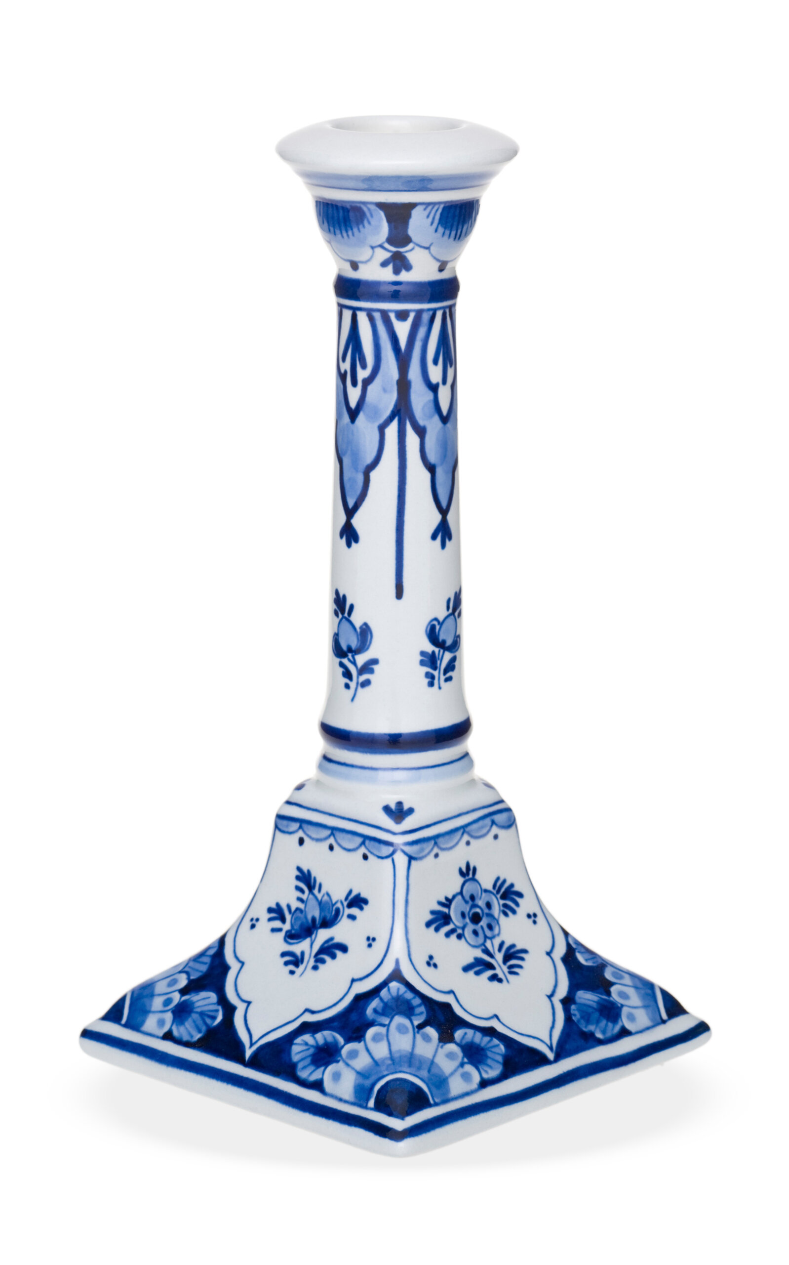 Royal Delft Porcelain Candle Holder - Blue