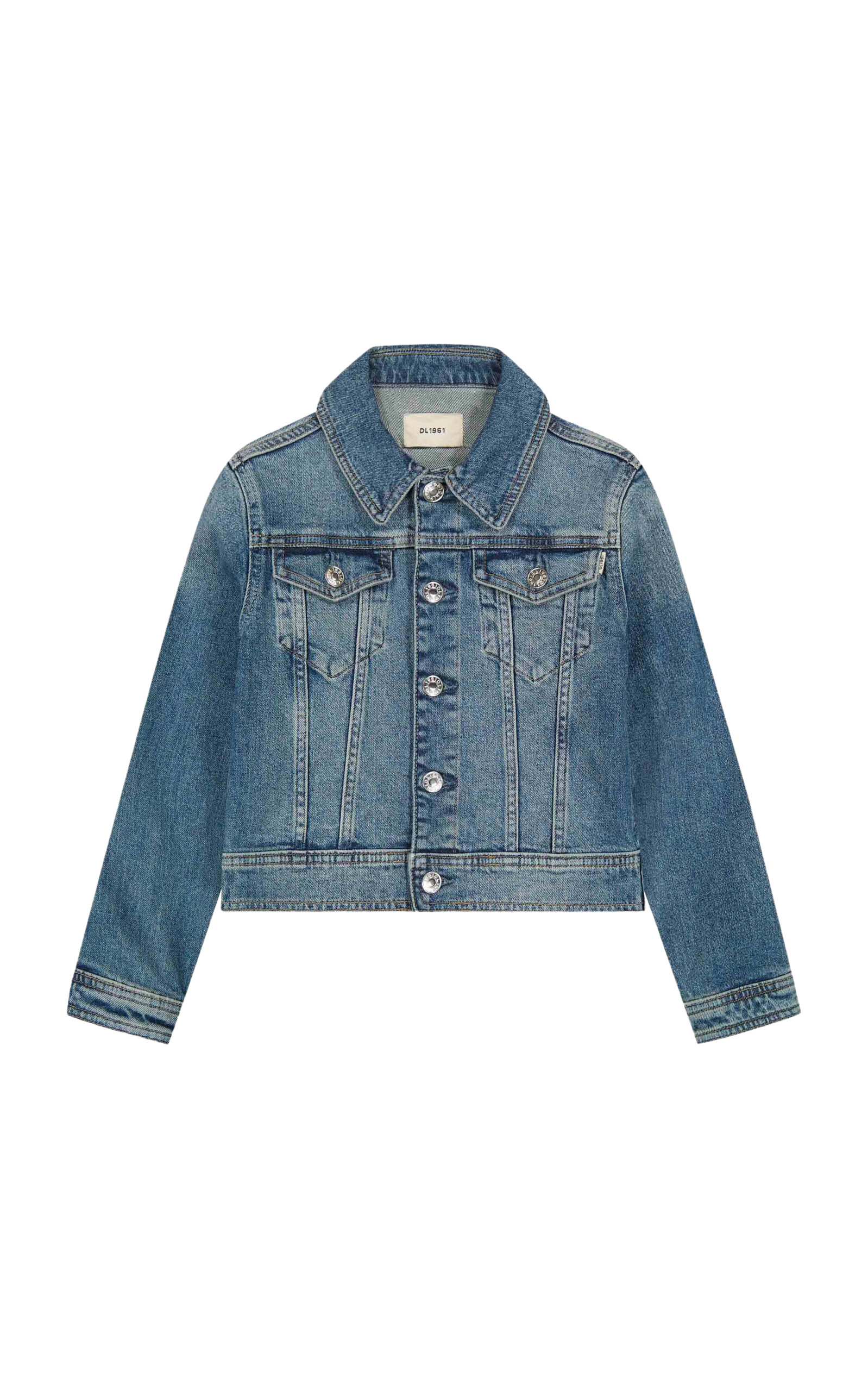DL1961 Kids' Manning Denim Trucker Jacket