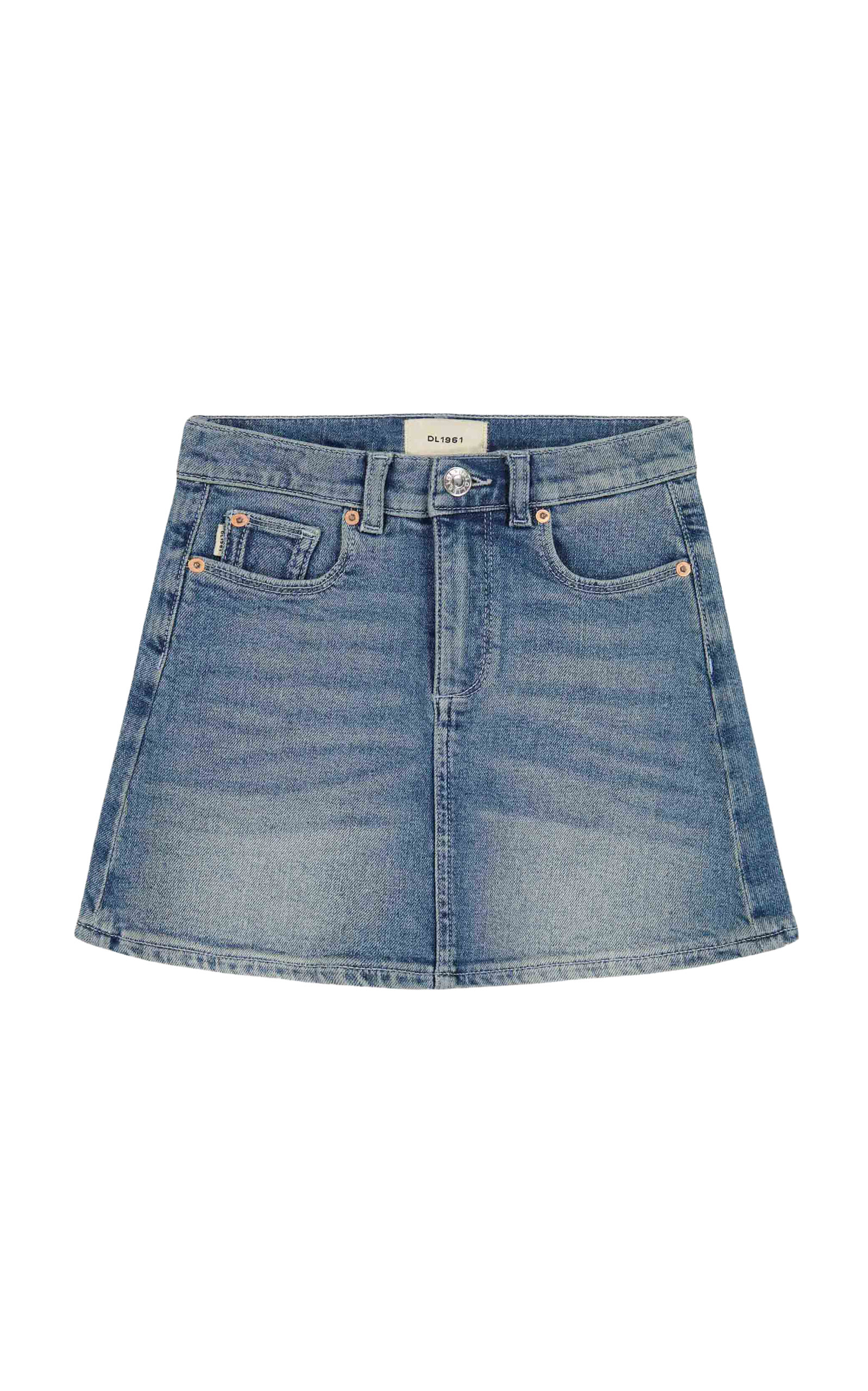 DL1961 Kids' Jenny Denim Mini Skirt - Men's Clothing