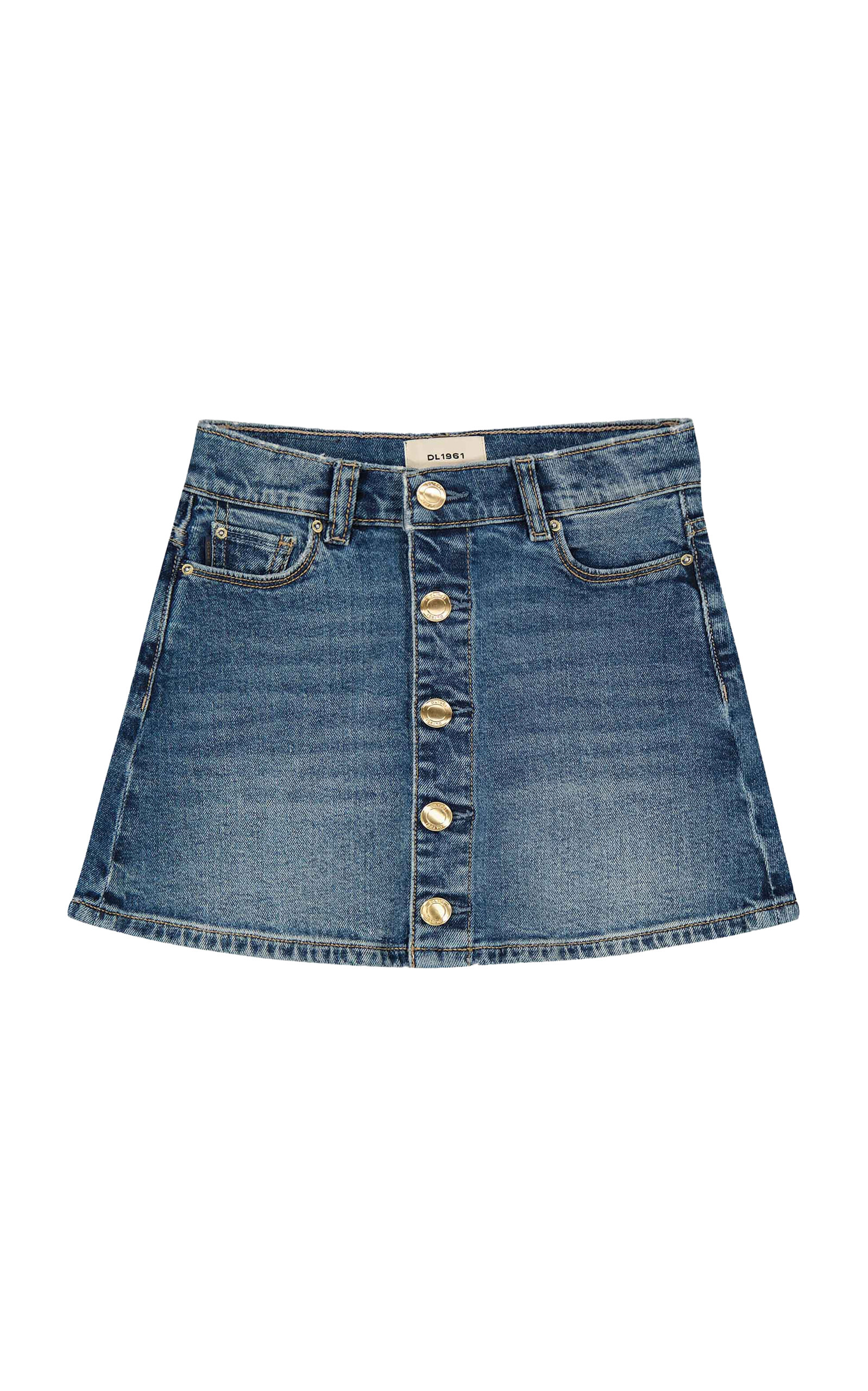 DL1961 Kids'Jenny Denim Mini Skirt