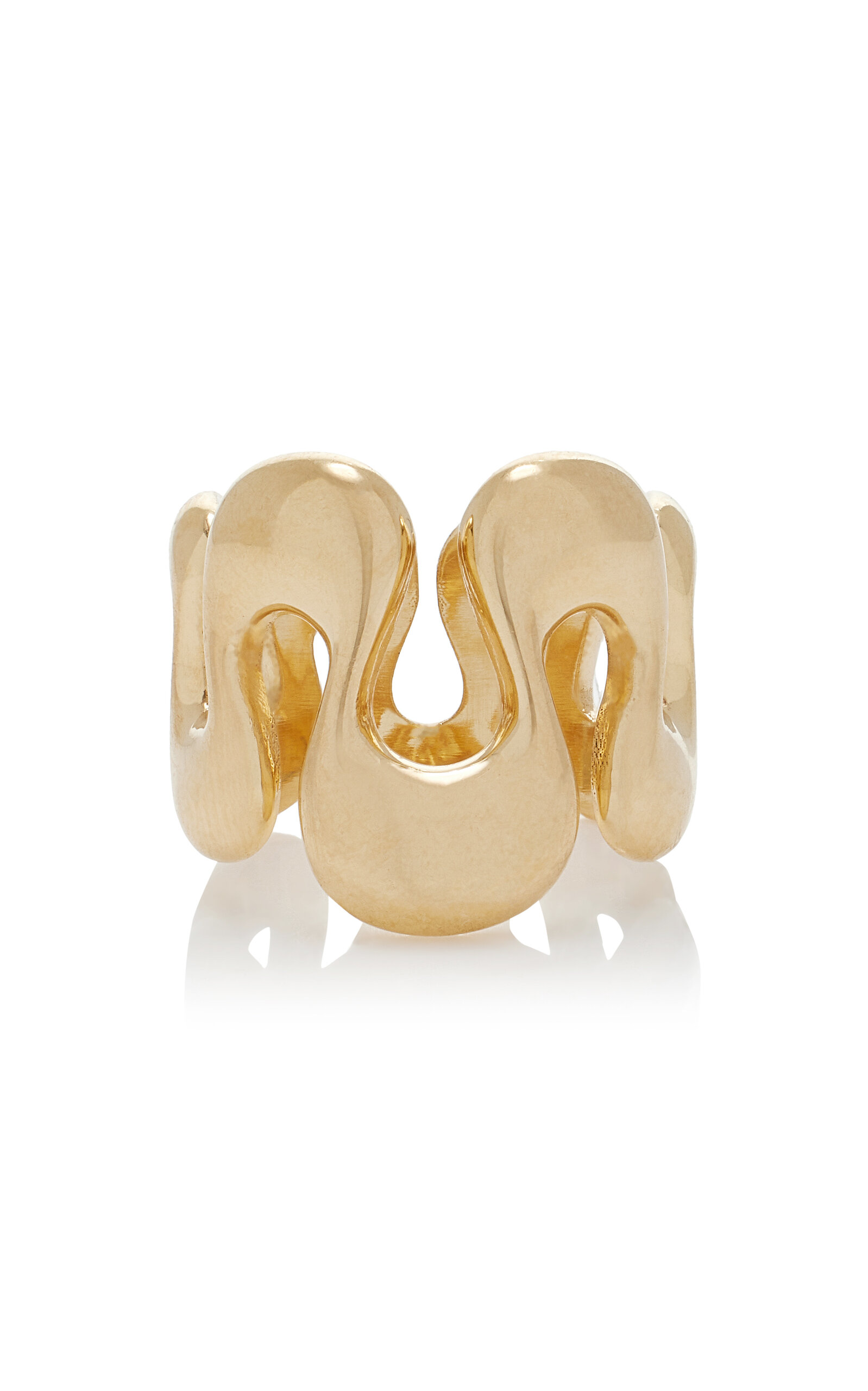 White/space Sené 14k Yellow Gold Ring