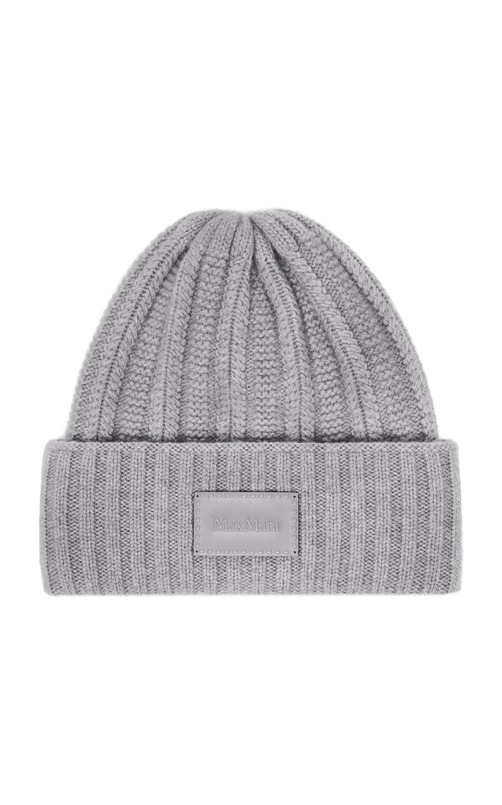 Max Mara Macbeth Cashmere Beanie In Gray