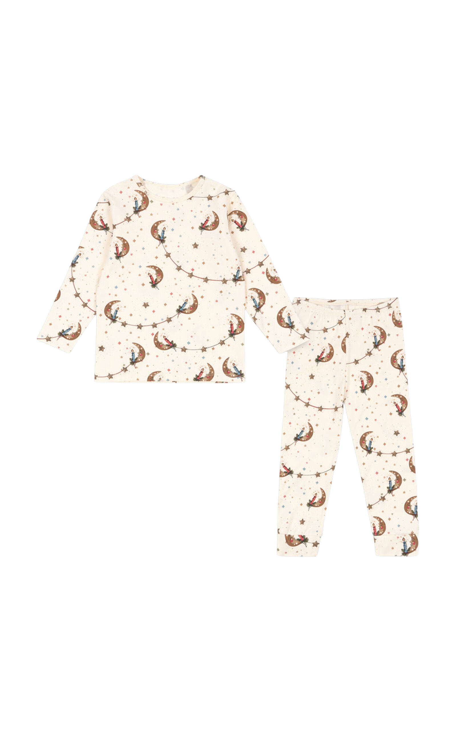 Konges Sløjd Kids'Stretch Cotton Kids Top And Pants Set