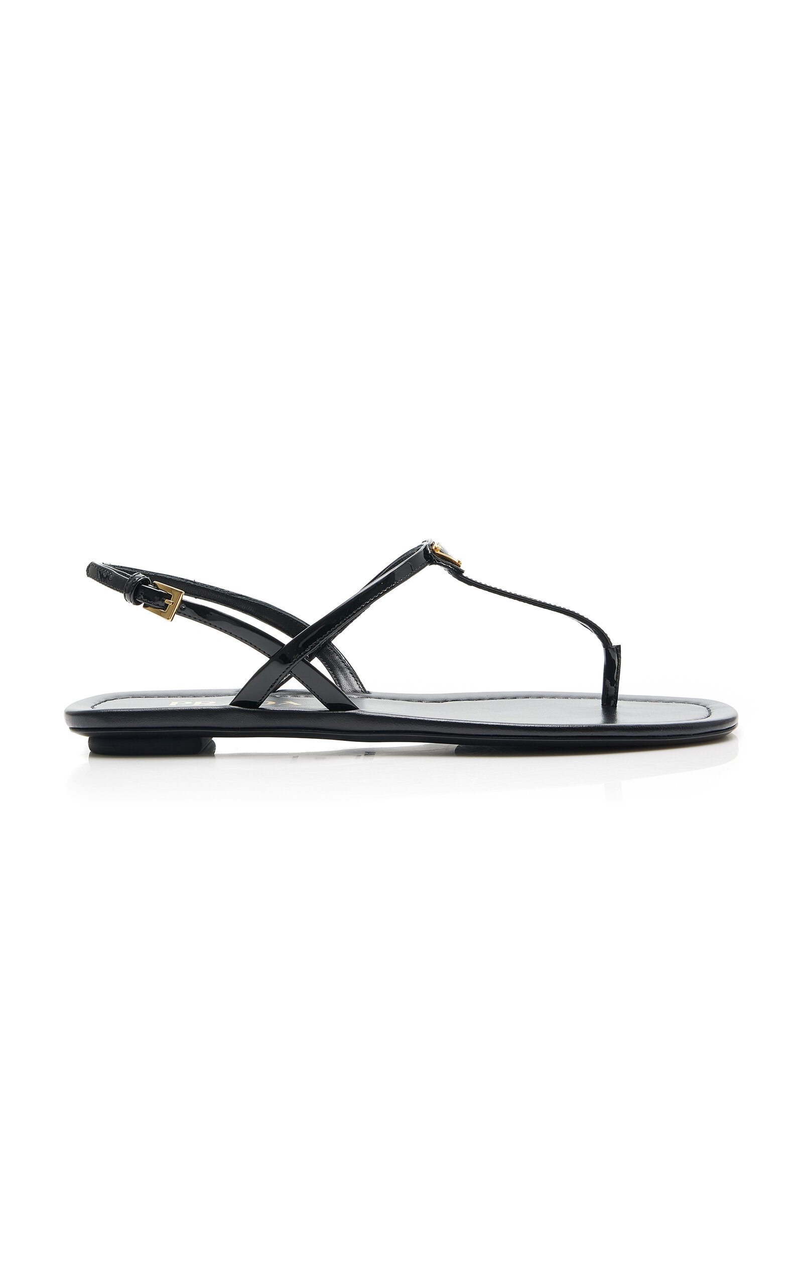 Prada Leather Sandals - Moda Operandi